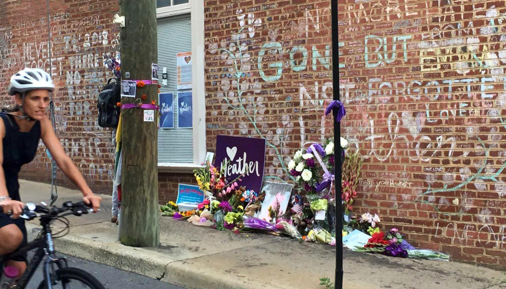Memorial de Heather Heyer en Charlottesville