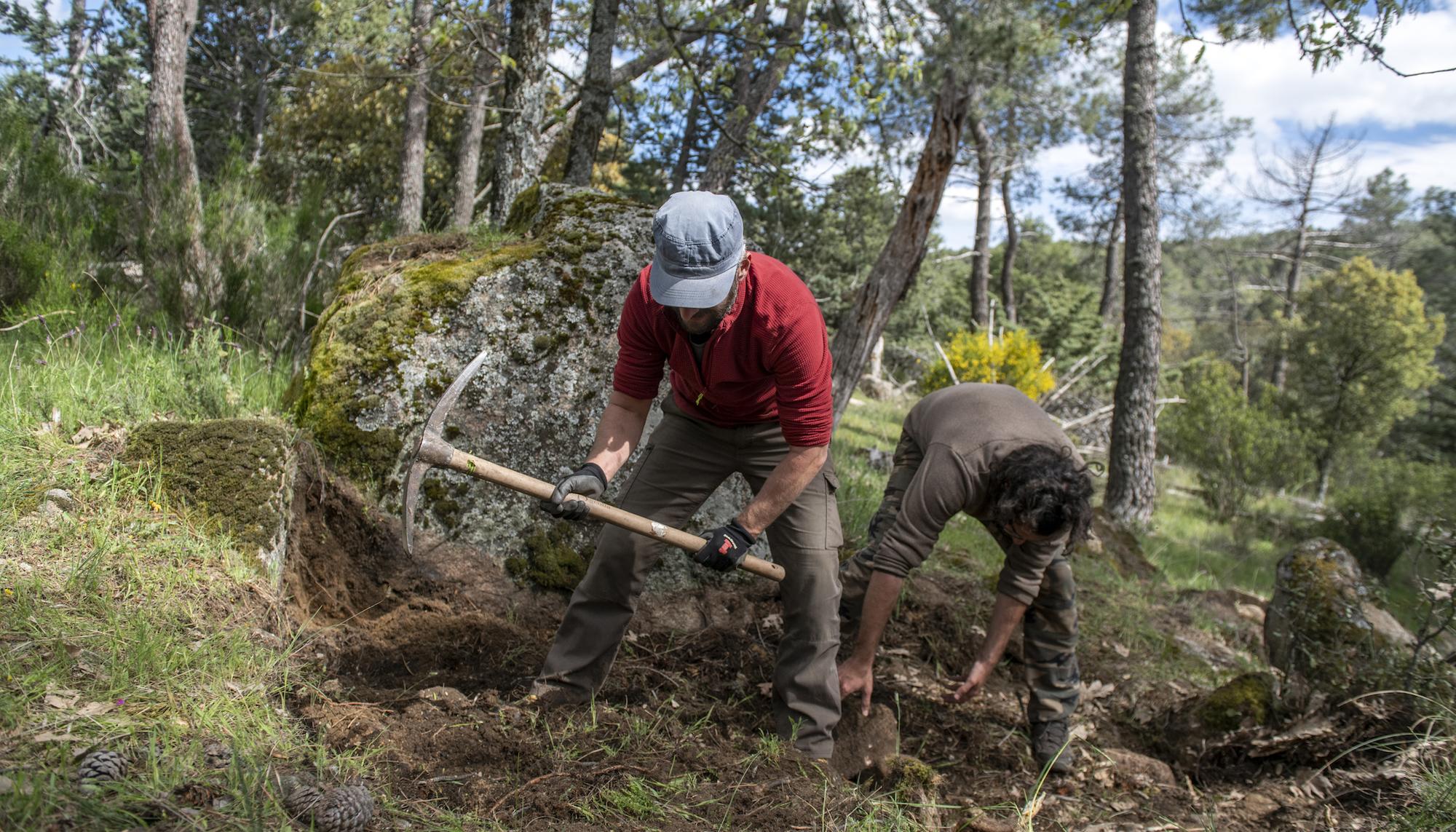 Proyecto arqueológico del Valle de los Caídos. Los campos de trabajo. - 3