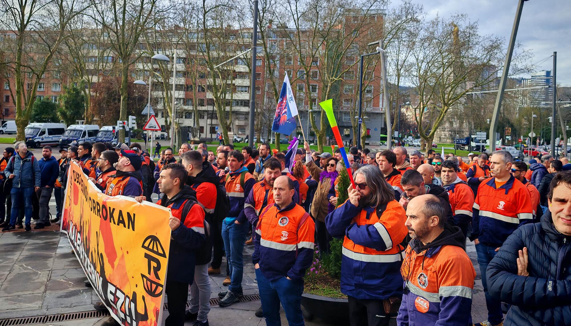 Tubos Reunidos ERE huelga 1