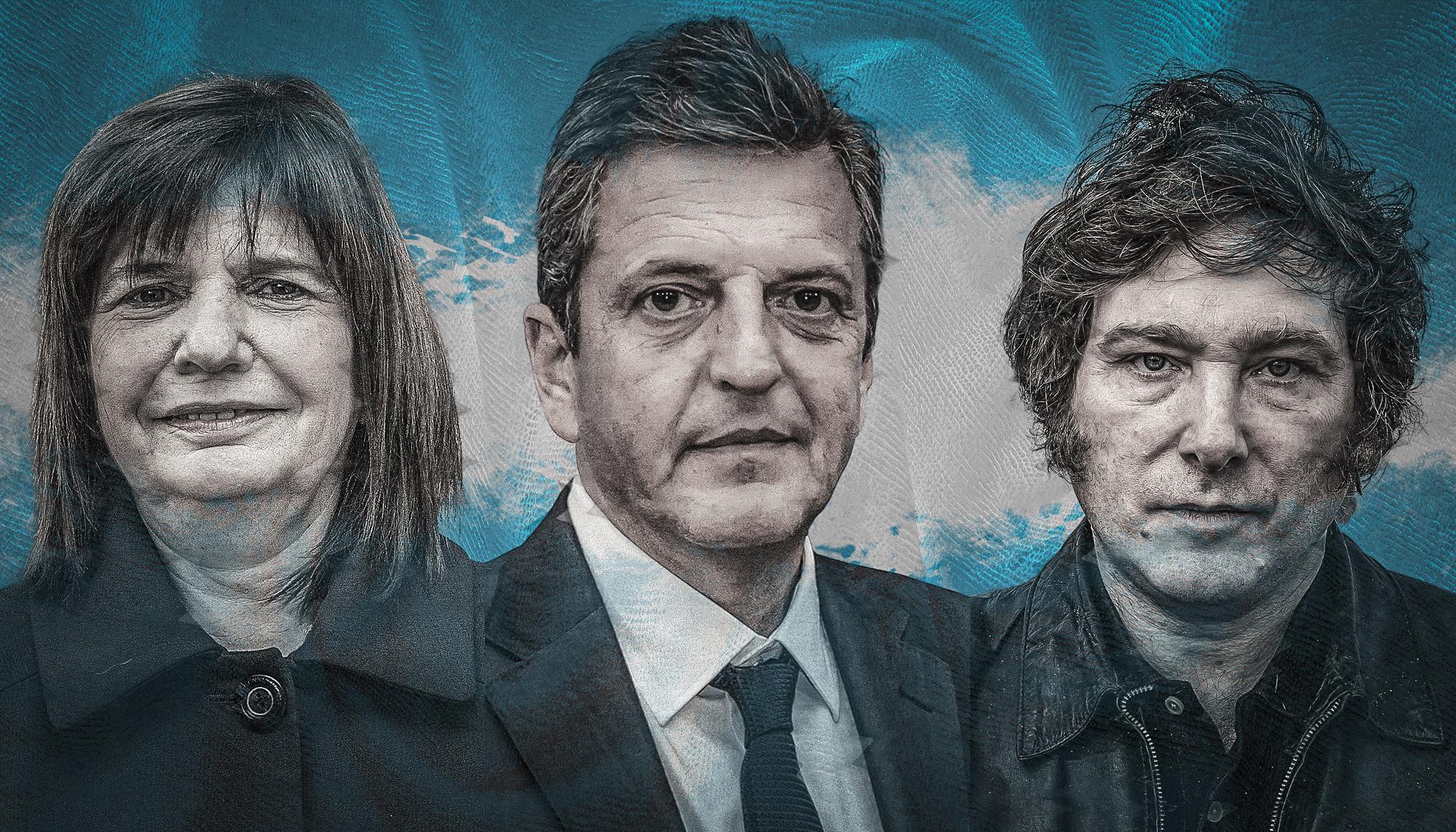 Montaje candidatos argentina