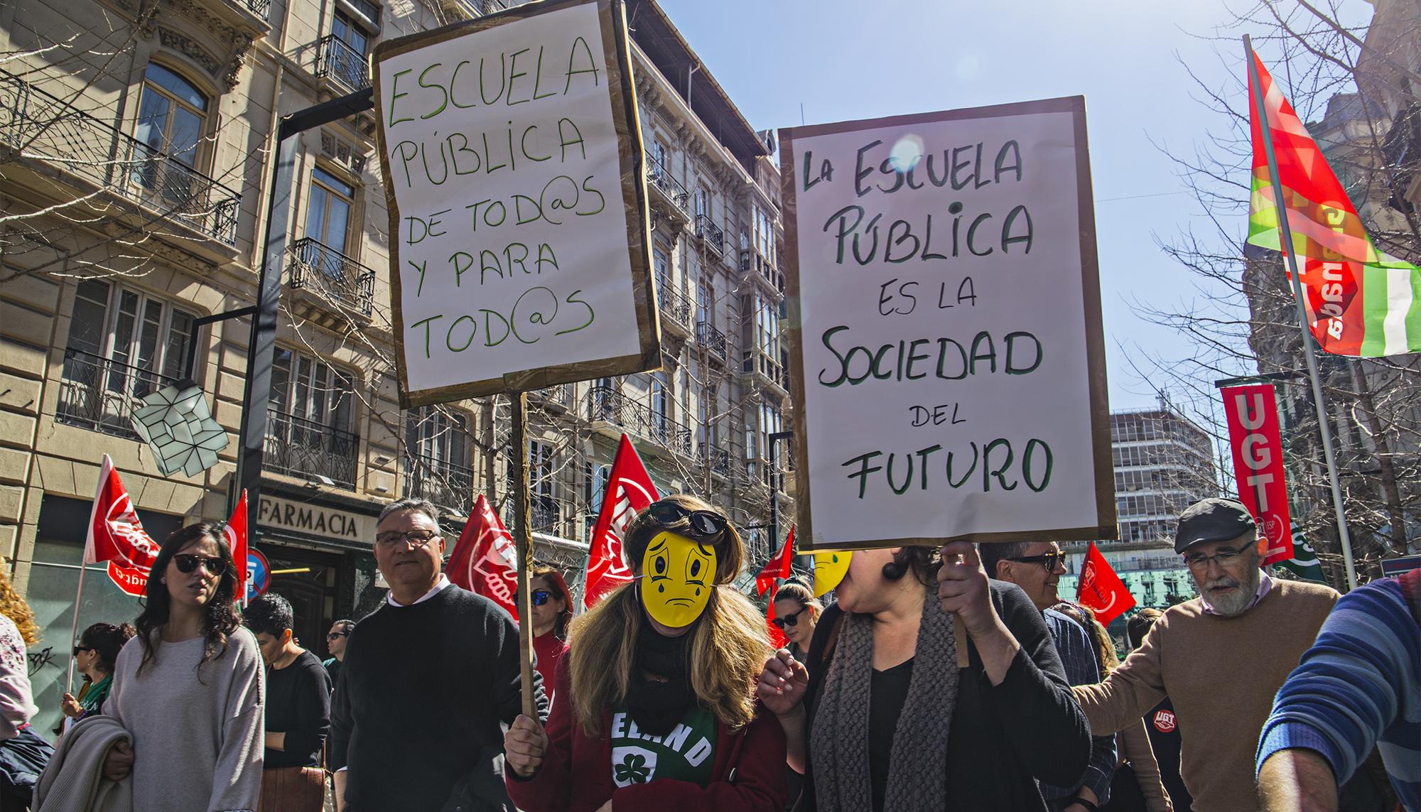 Huelga Educativa Andalucía 6