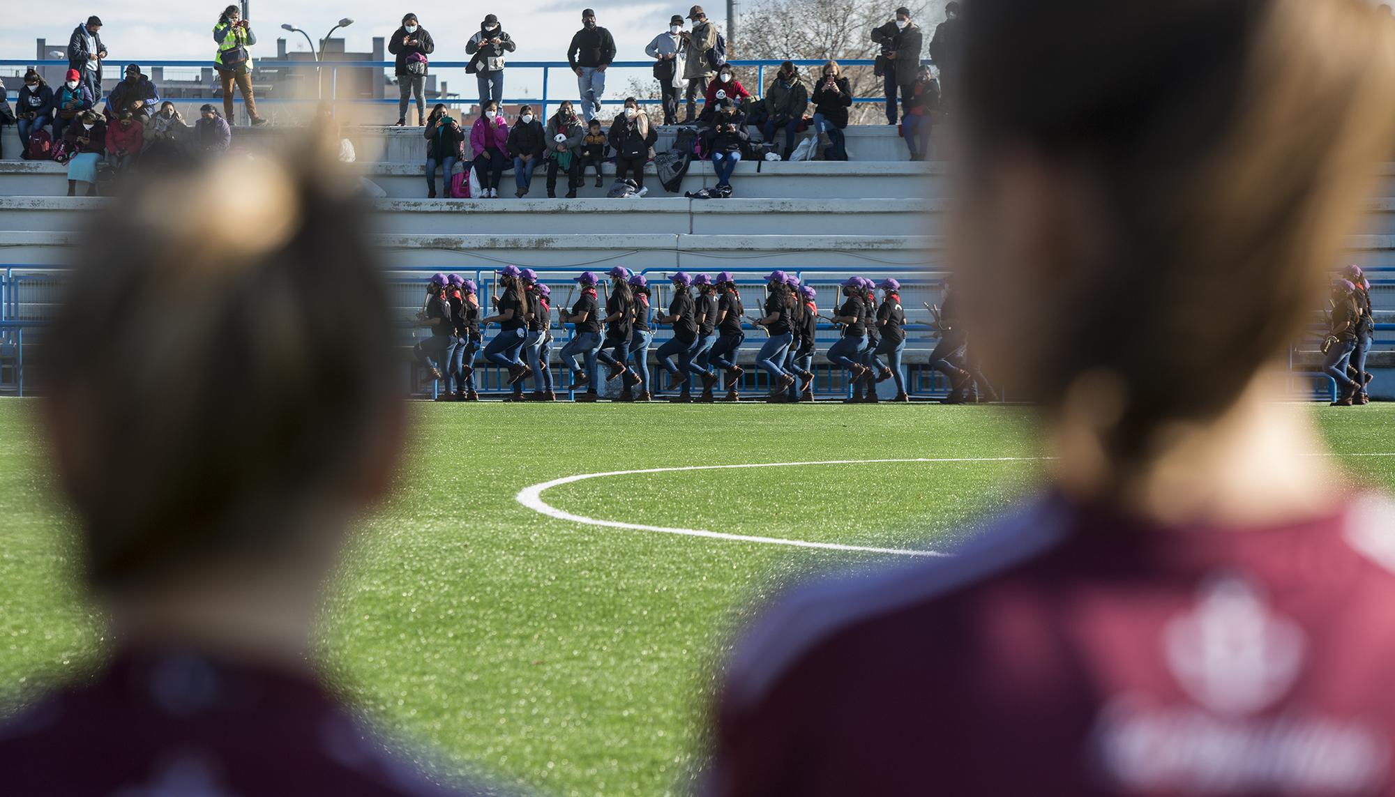 Partido de fútbol con las Independientes de Vallecas. Fin de la Gira zapatista. - 4