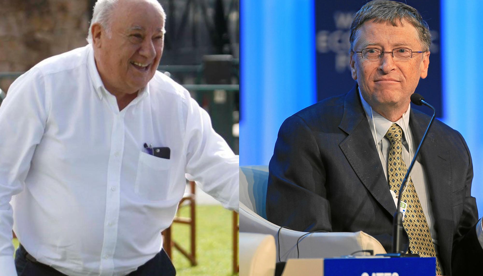 Amancio Ortega Bill Gates