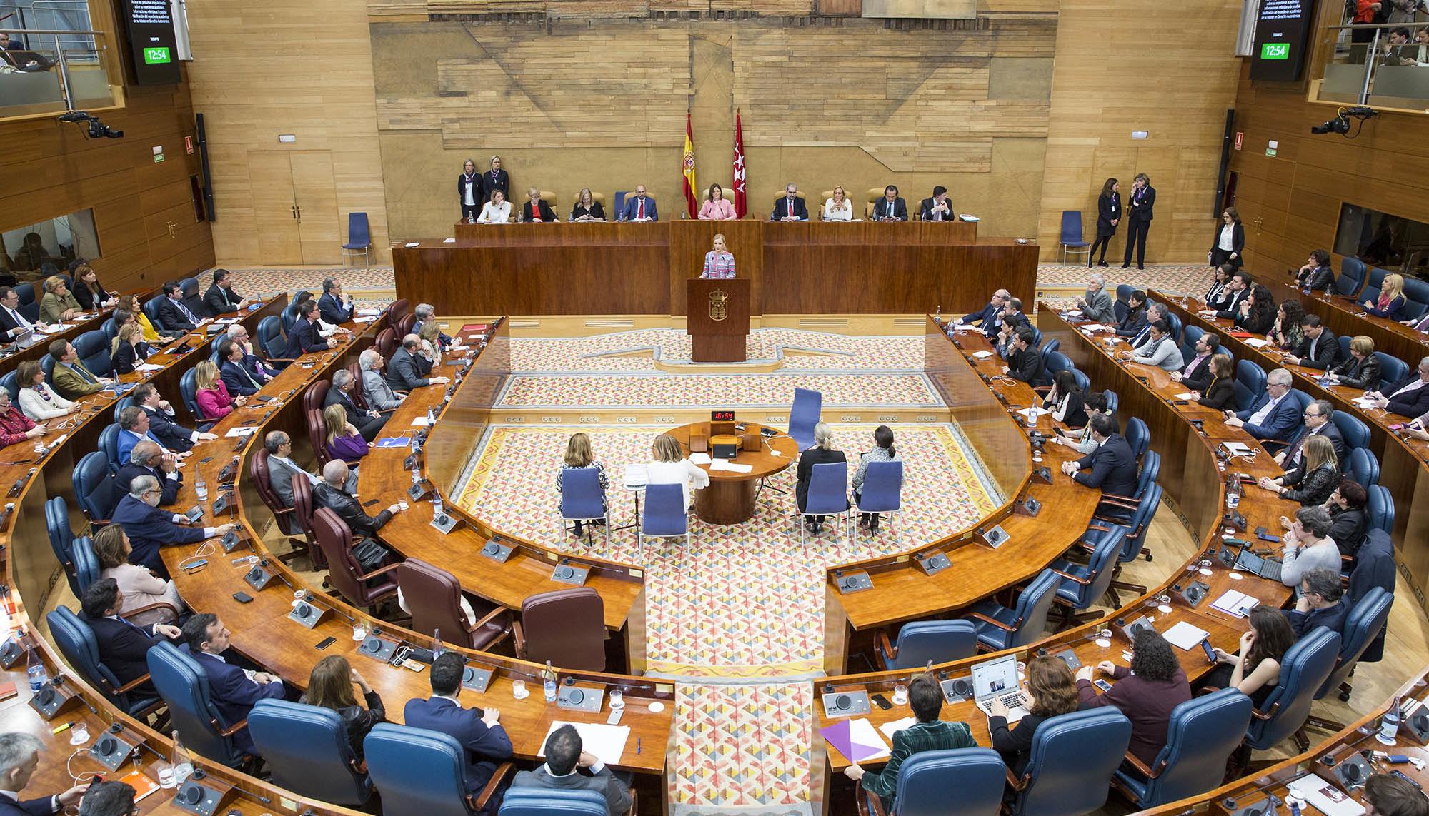 Plano Asamblea Madrid Cifuentes