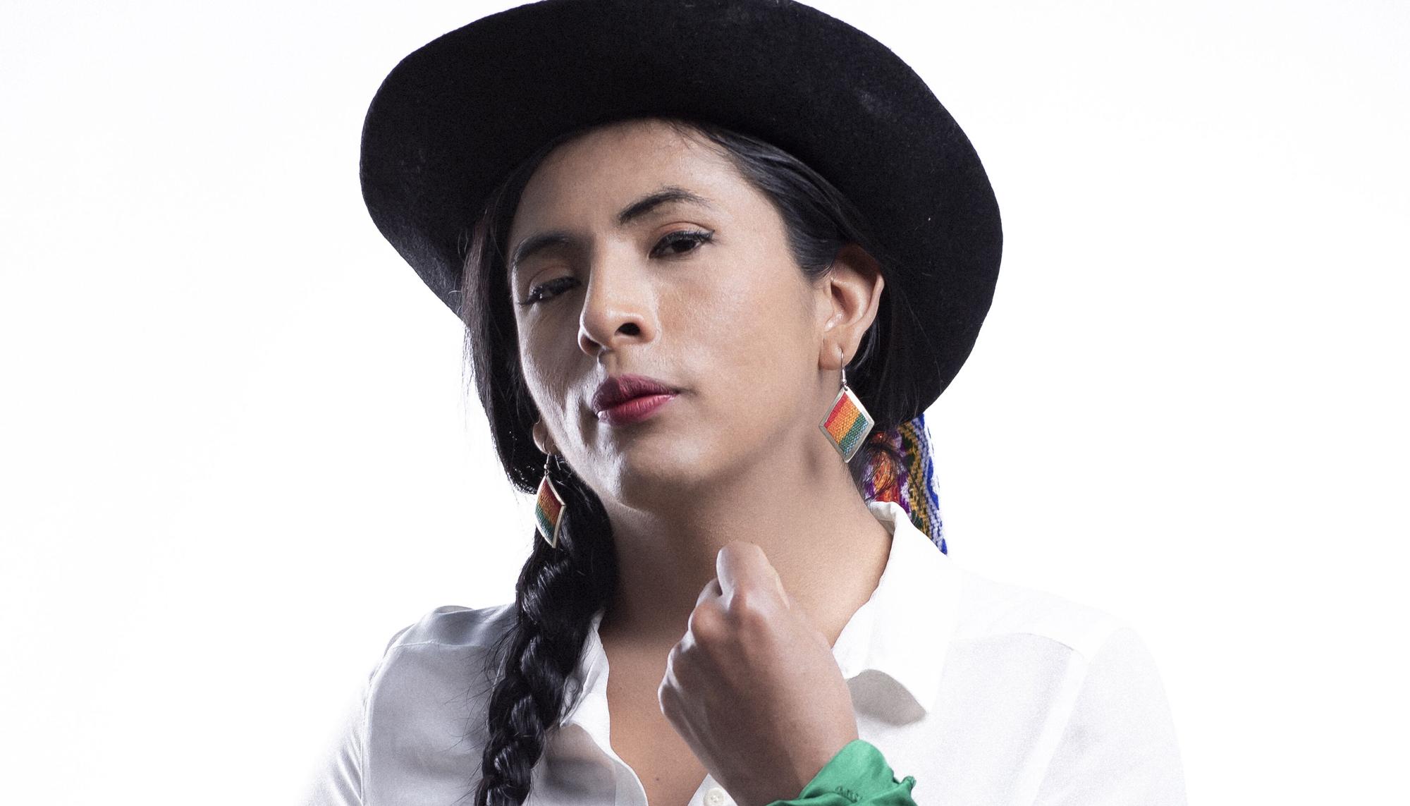 Gahela Cari Contreras, candidata al Congreso peruano
