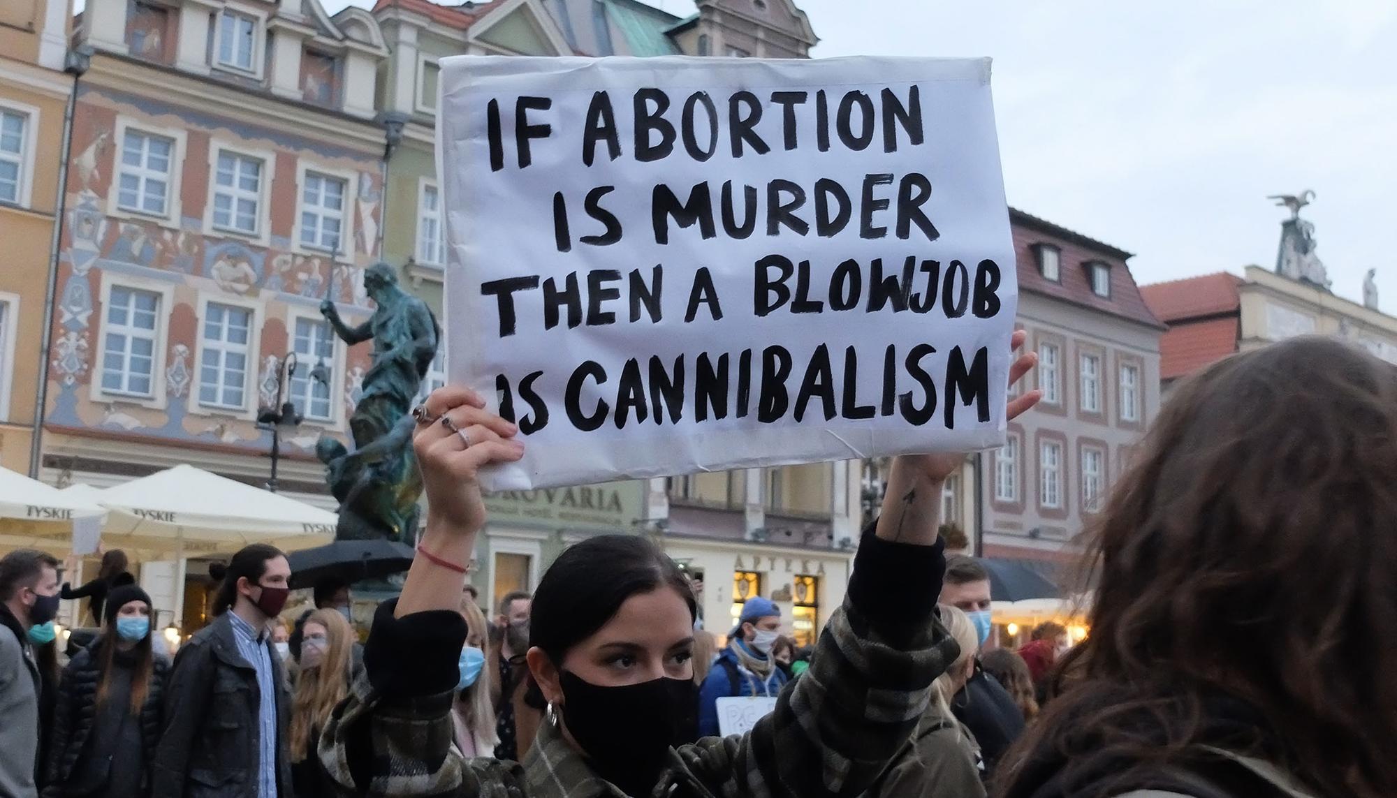 Manifestacion aborto Poznan - 1