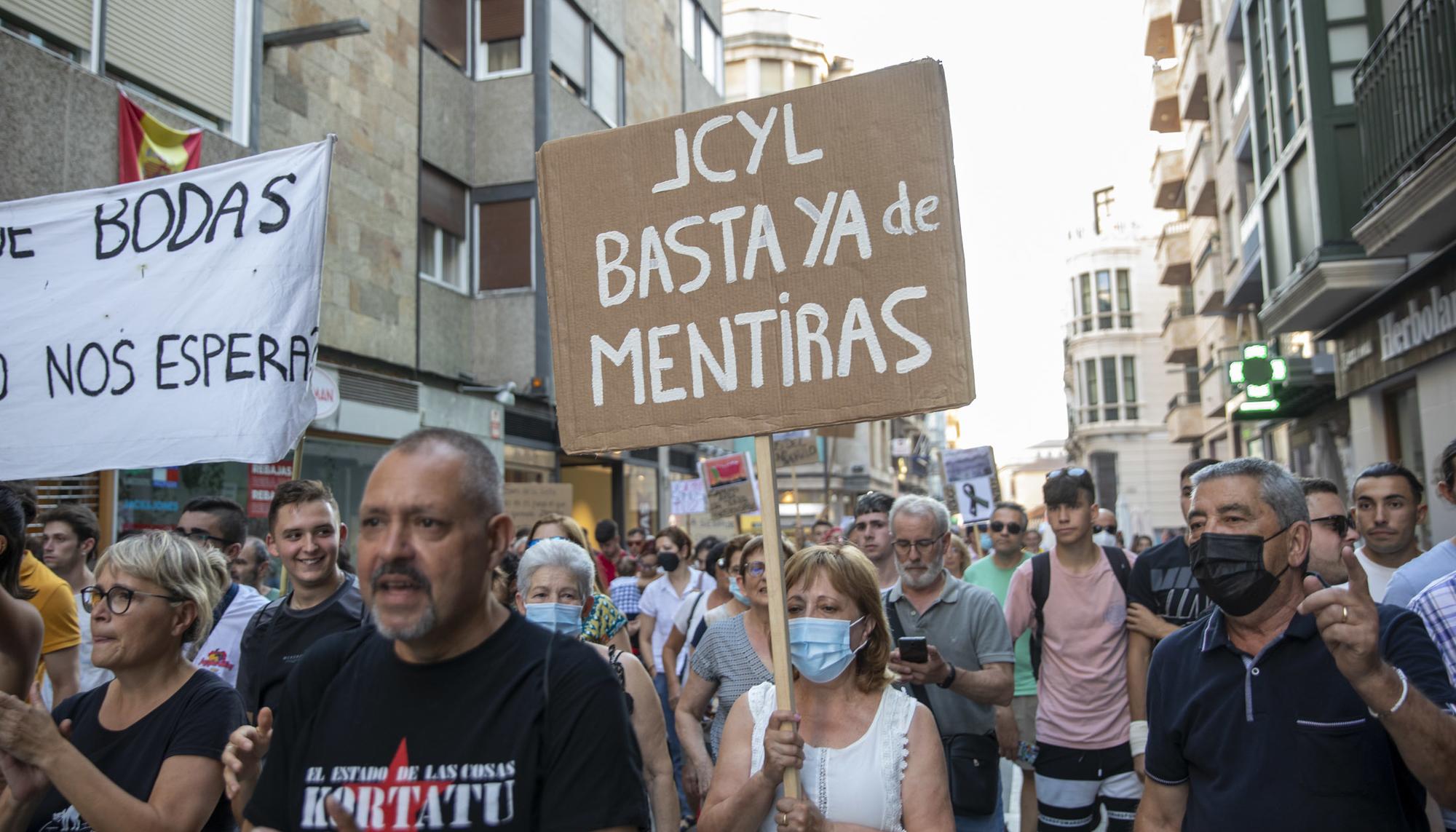 Manifestación Zamora Incendios forestales 28-07-2022 - 13