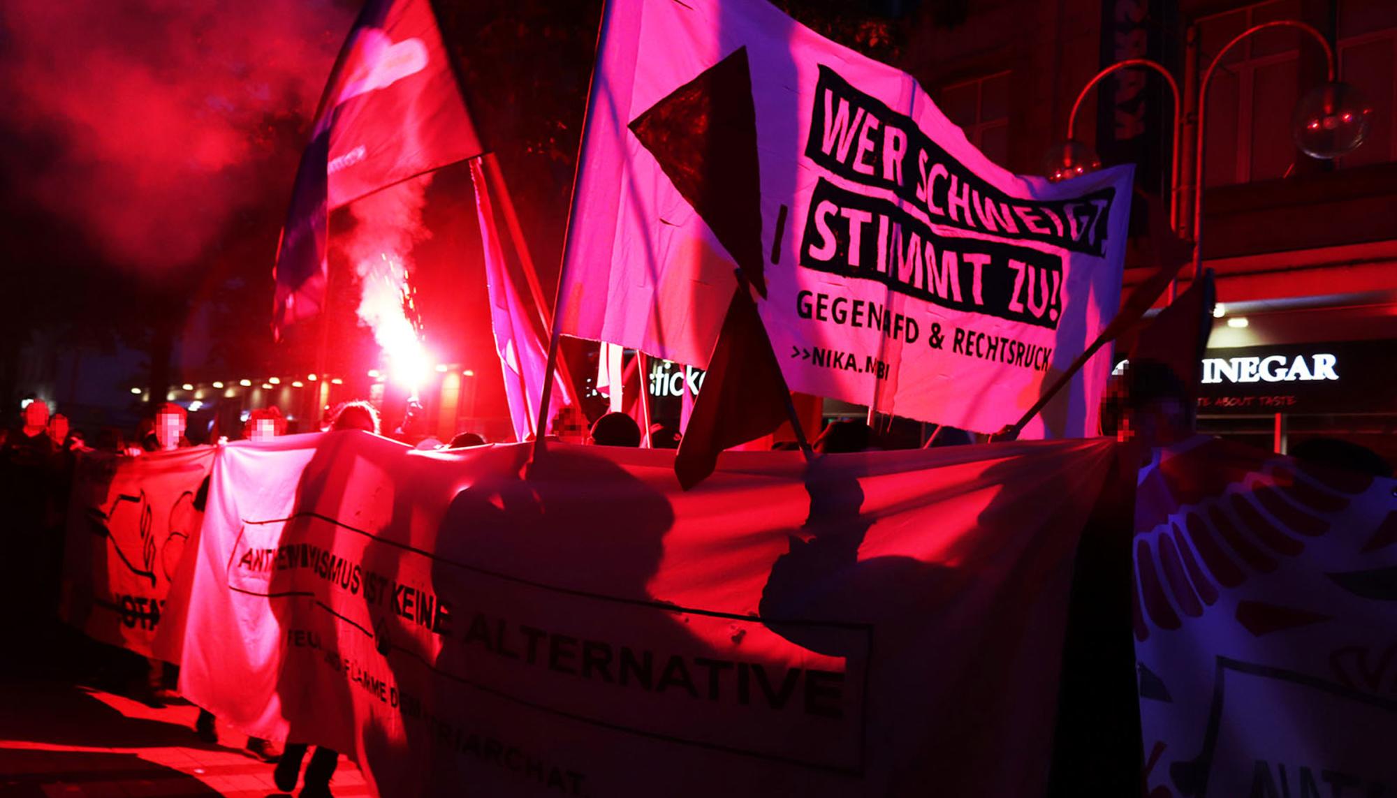 Manifestación Köln