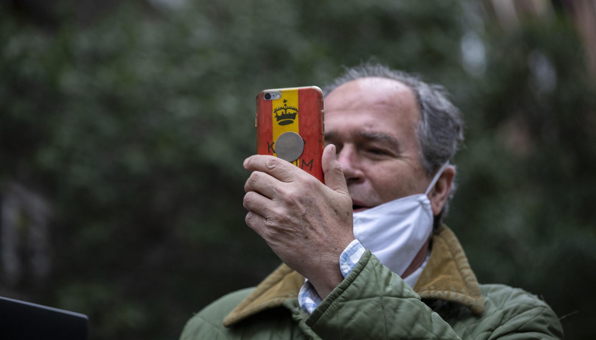 Manifestación facha contra gobierno barrio Salamanca  - 2