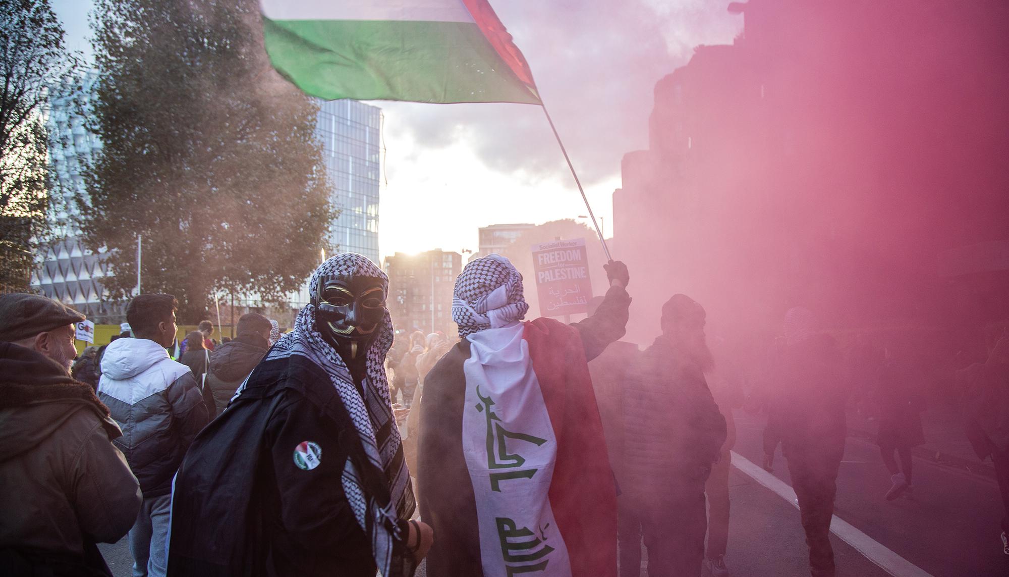 Manifestación Londres Palestina 11 noviembre 2023 04