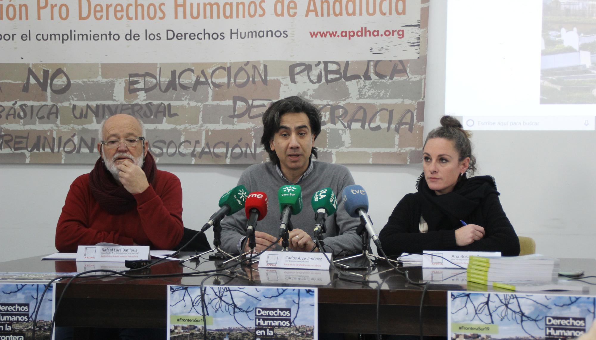 Presentación informe Derechos Humanos en Frontera Sur 2019