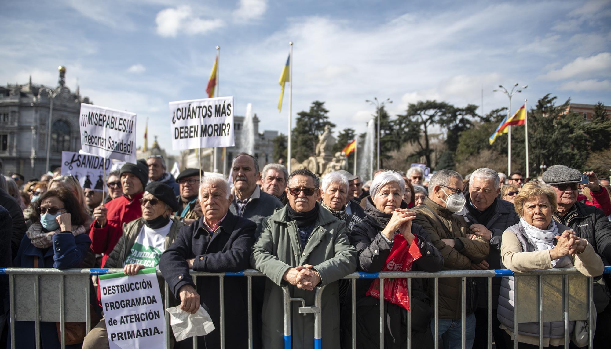 Manifestación Sanidad Pública 12 febrero - 14