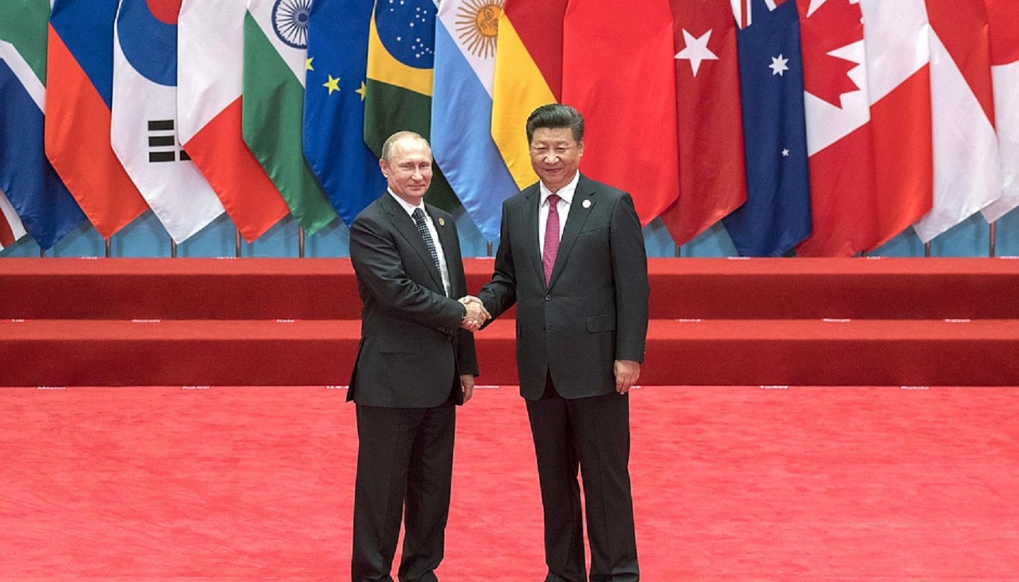 Xi Jinping Vladimir Putin