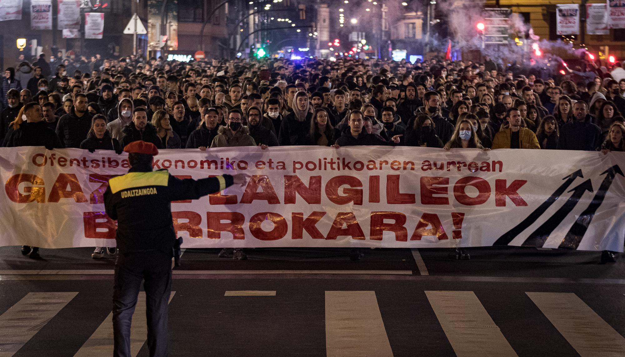 Manifestación de GKS en Bilbao - 7