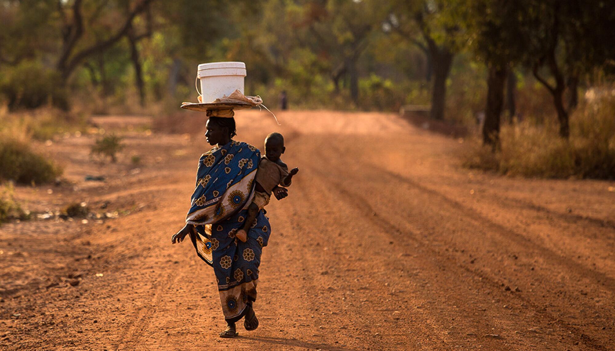 Sudan del Sur niños