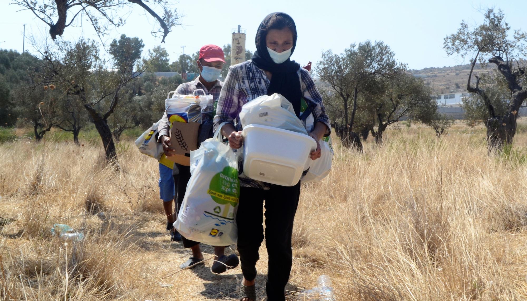 Campo de refugiados en Moria - 3