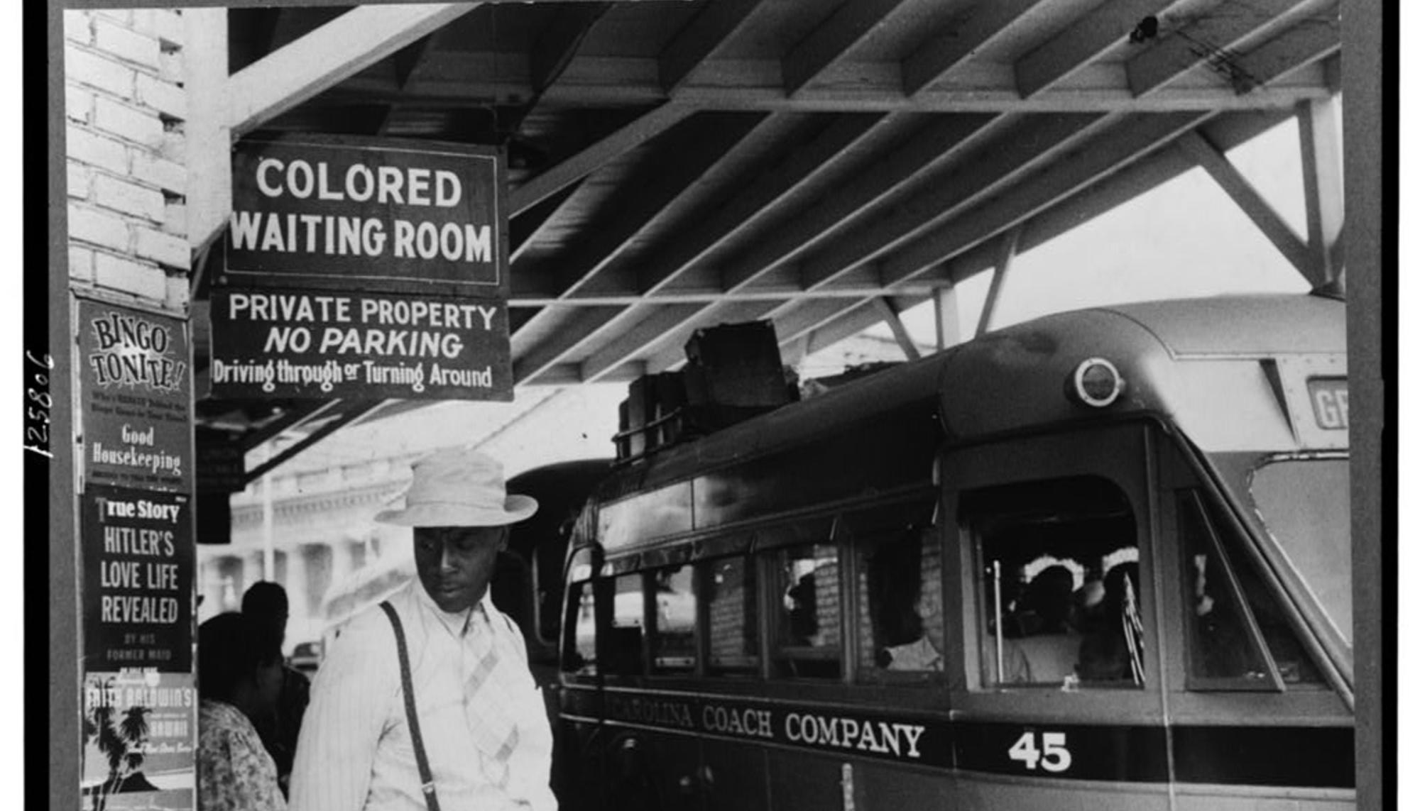 At The Bus Station in Durham, North Carolina