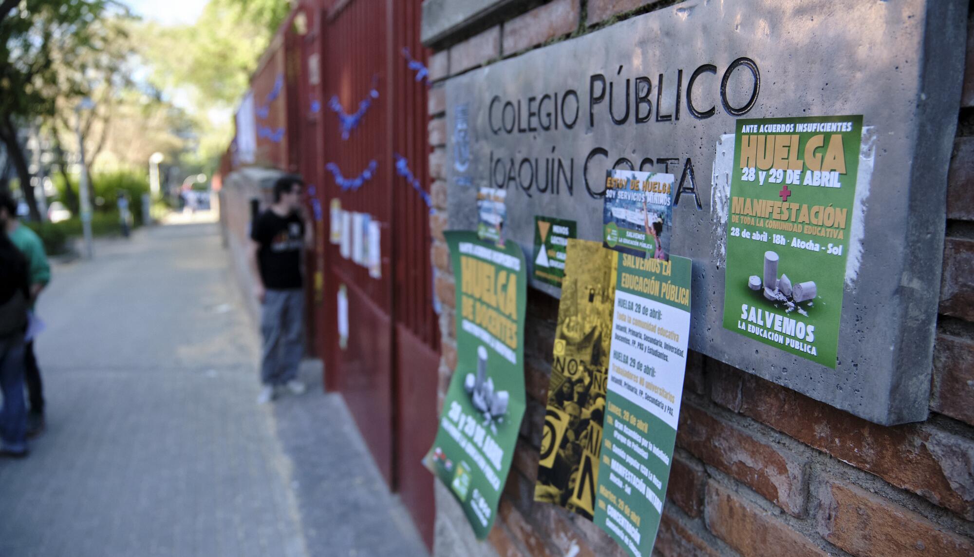 Piquete educación CEIP - 2