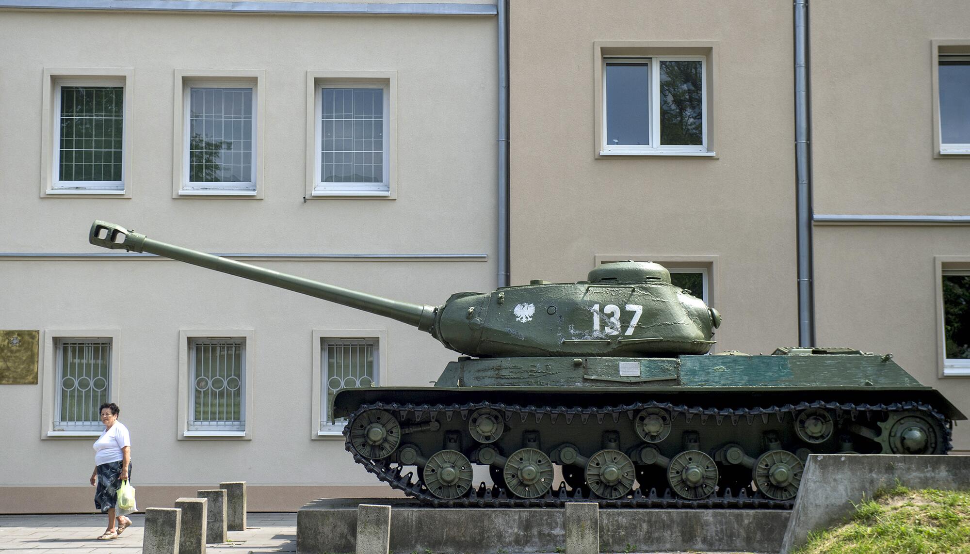 Tanque mujer Cracovia