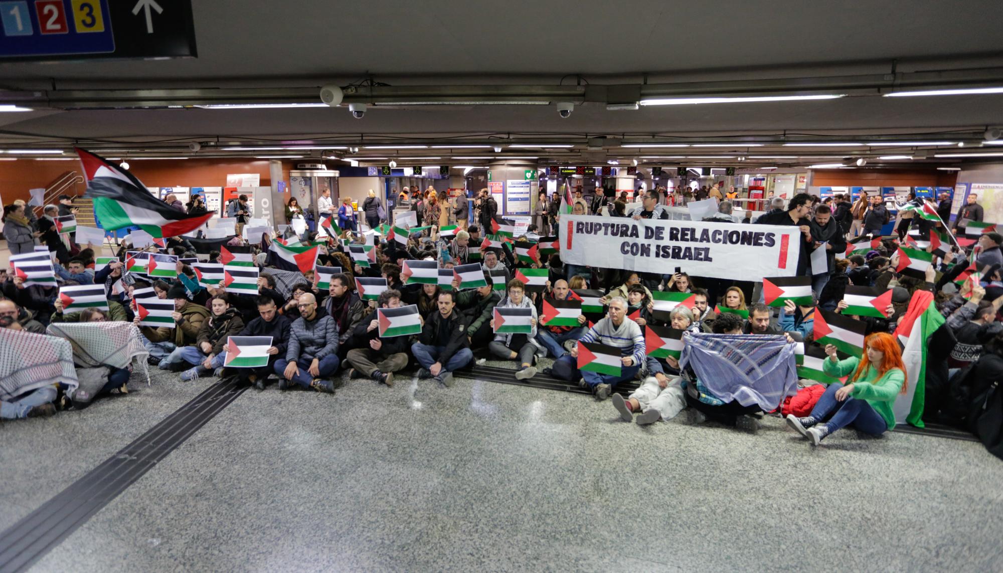 Acción Palestina Sol - 2
