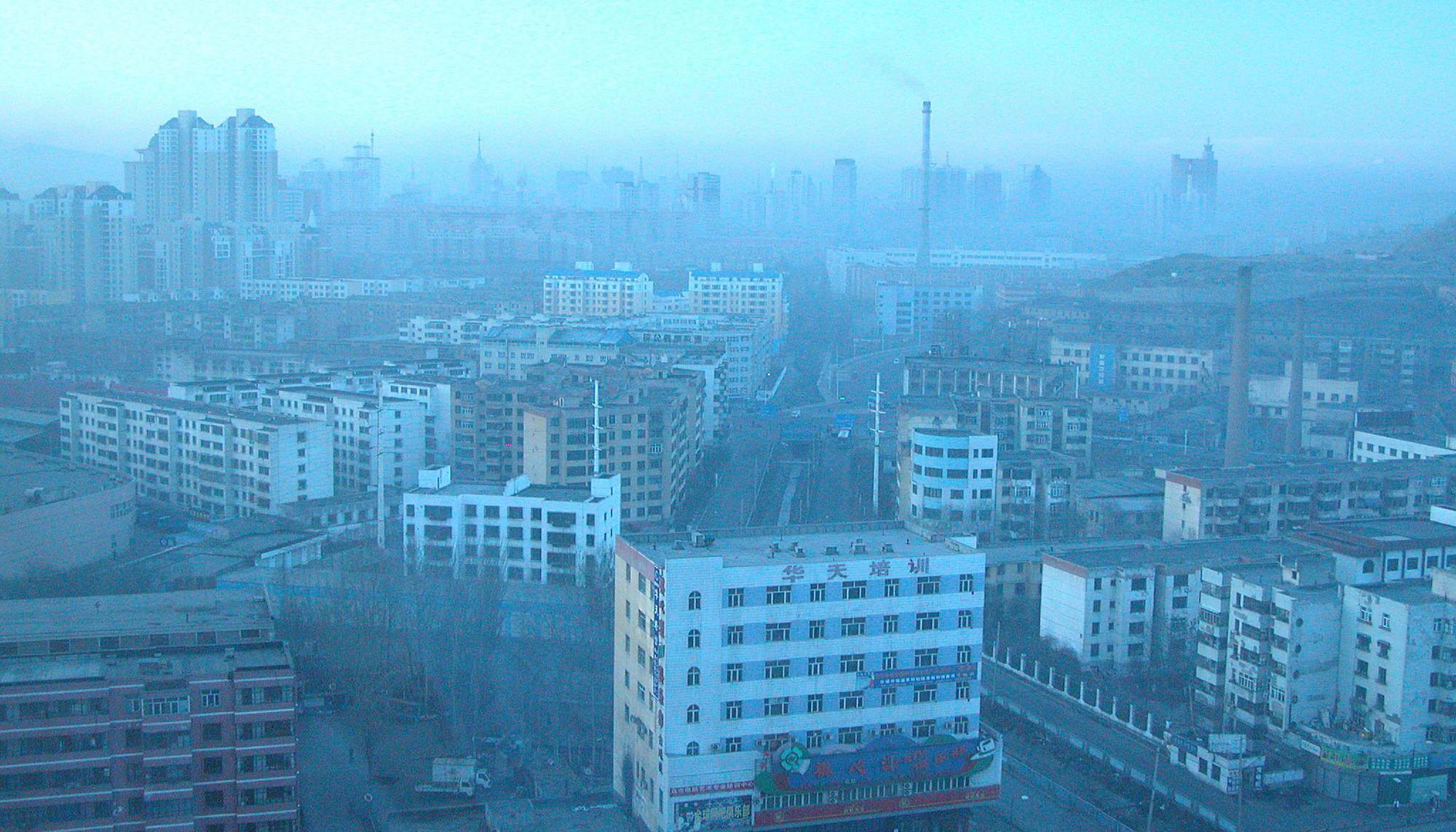 Contaminación Urumqi, Xinjiang