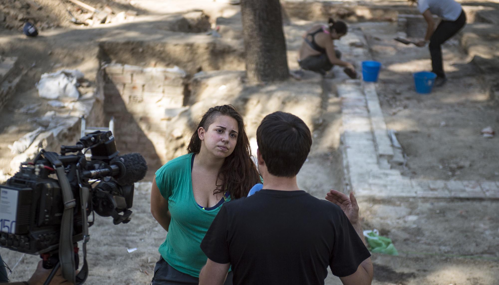 Bárbara arqueóloga guerra civil