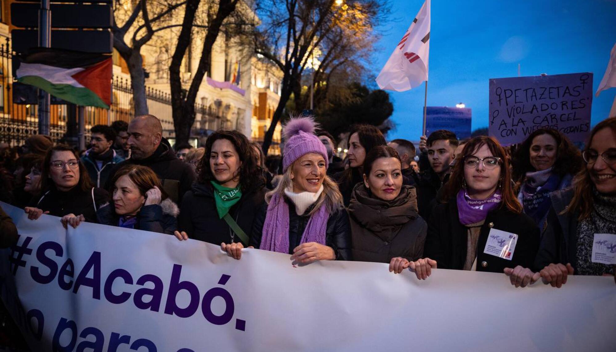 8M 2024 Madrid Yolanda Díaz Sira Rego