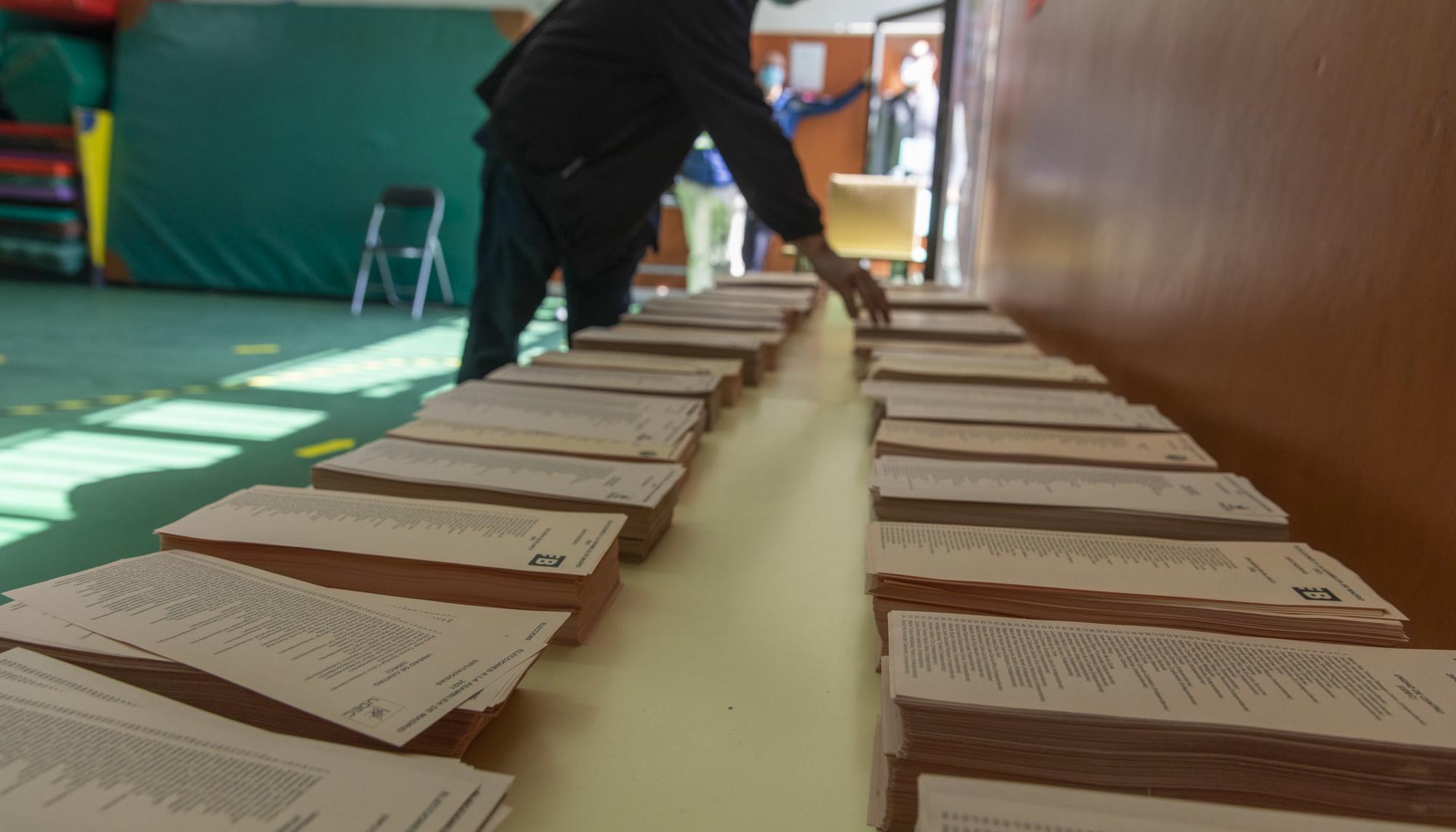 Elecciones 4M Comunidad de Madrid Colegio Lepanto - 4