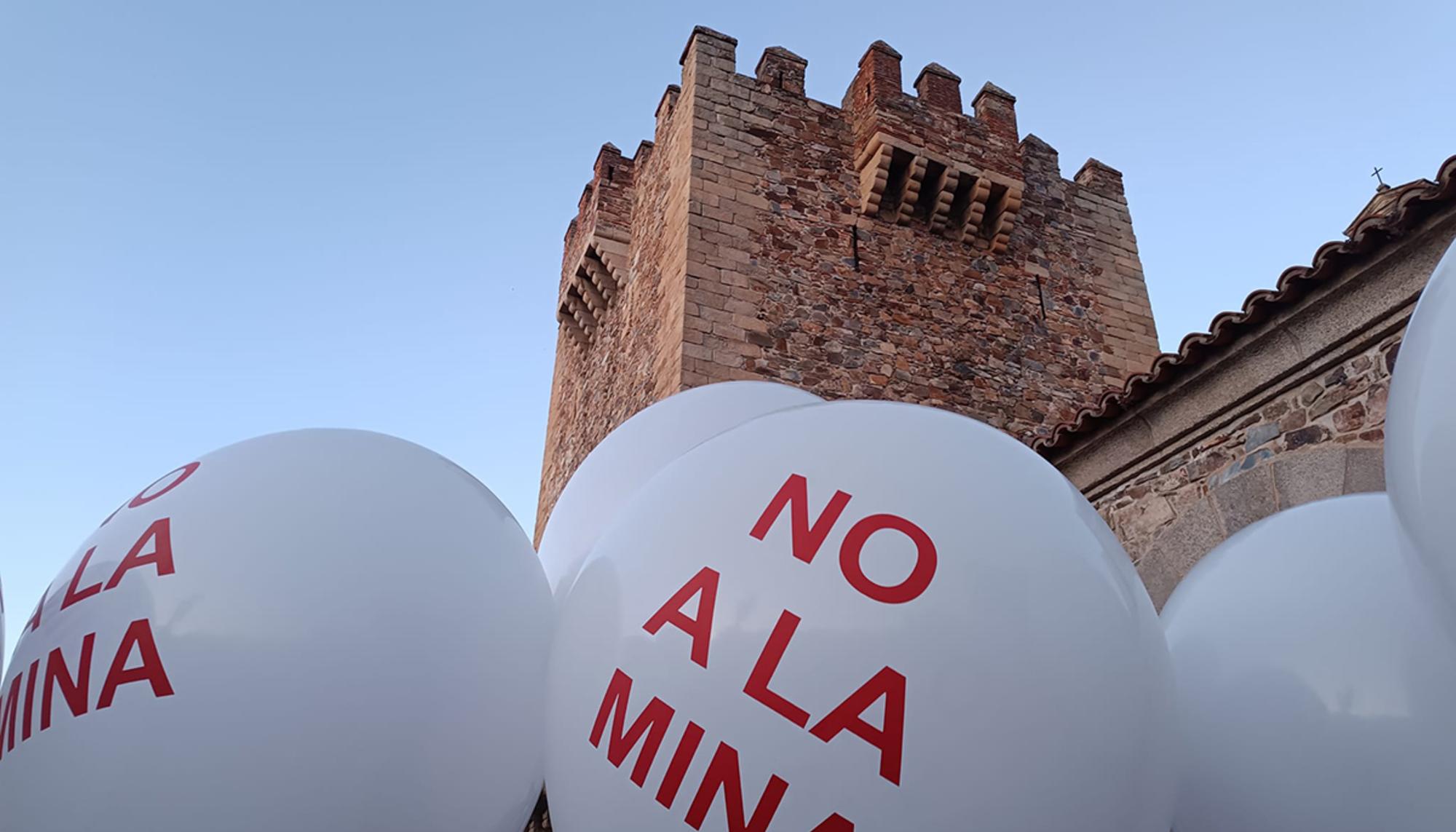 Globos no mina Cáceres