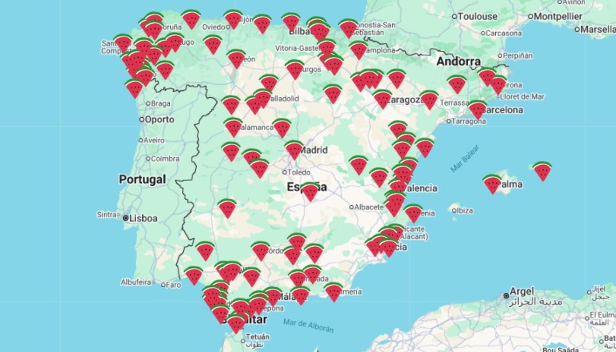 Movilizaciones en todo el Estado español para denunciar el ataque a la Flotilla y el segundo aniversario del genocidio.