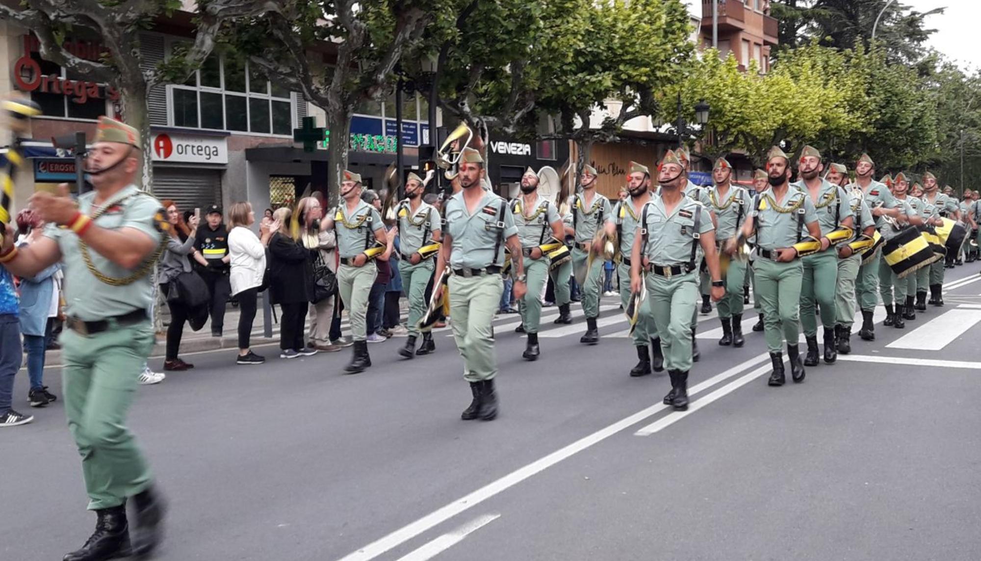 Legionarios en Logroño