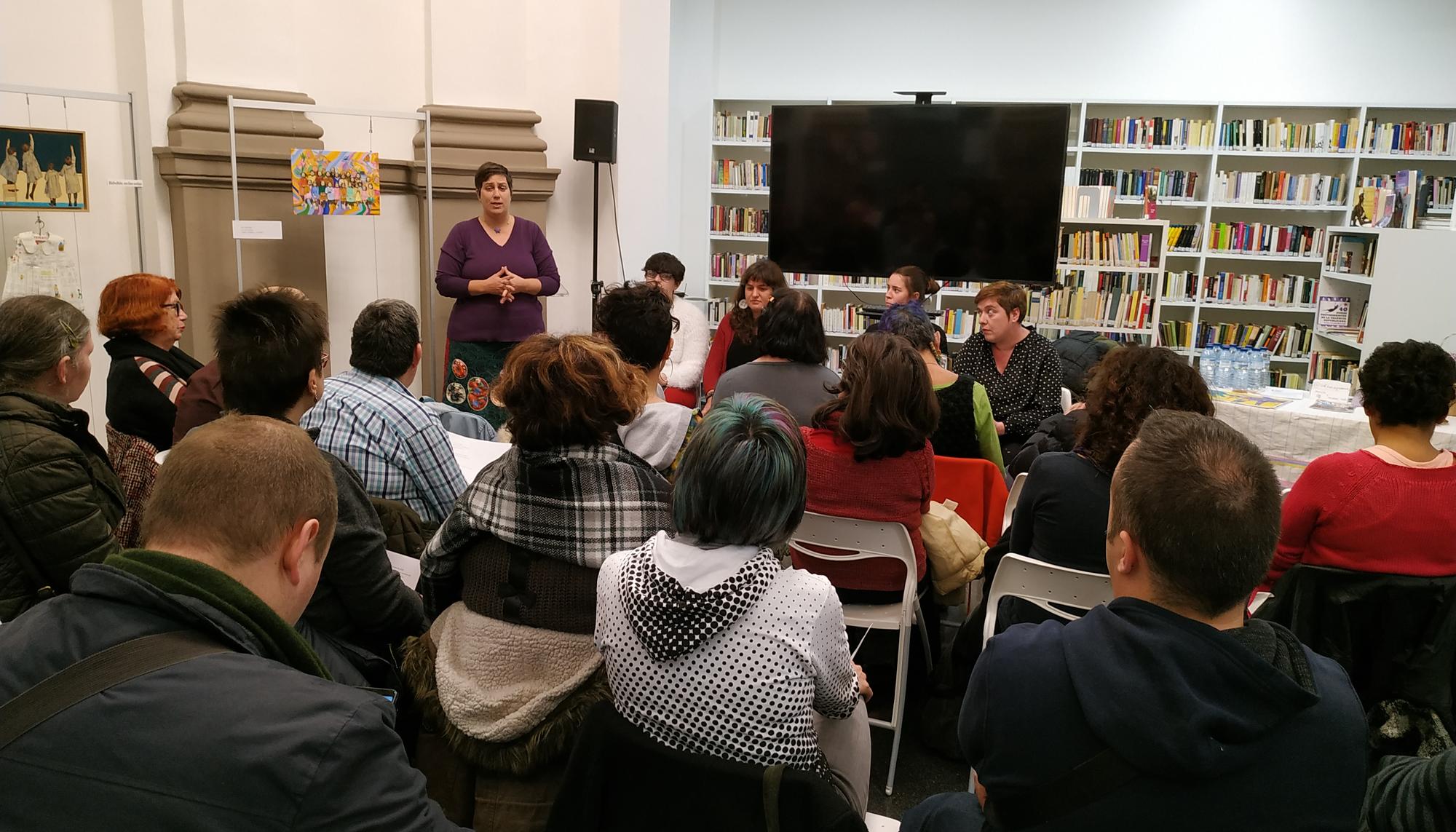 GamDonesValencia. Presentación Biblioteca de la Dona