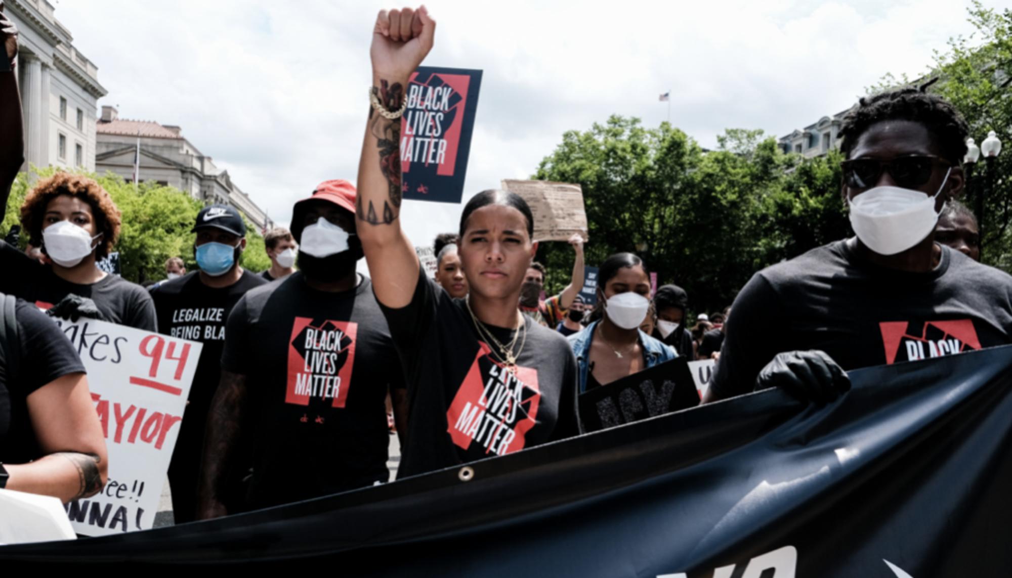 WNBA manifestación