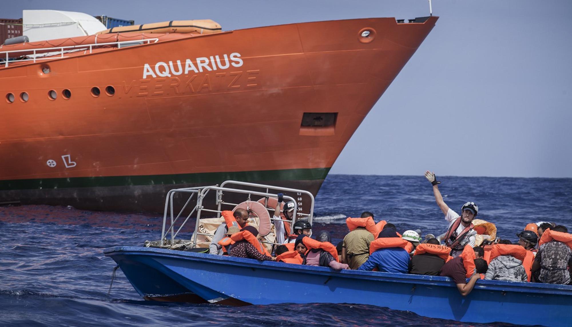 Aquarius Médicos Sin Fronteras SOS Mediterrannée
