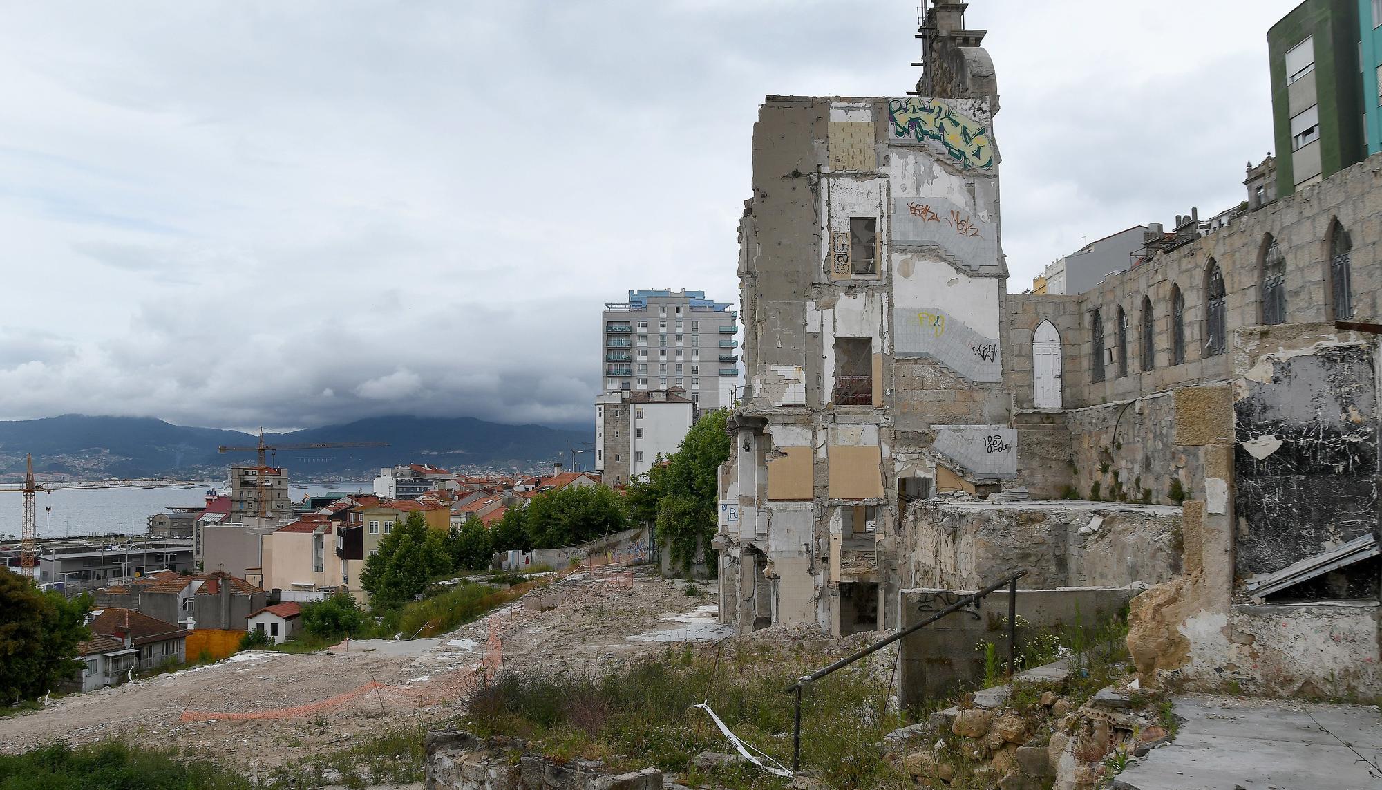 O Barrio do Cura tras o derribo