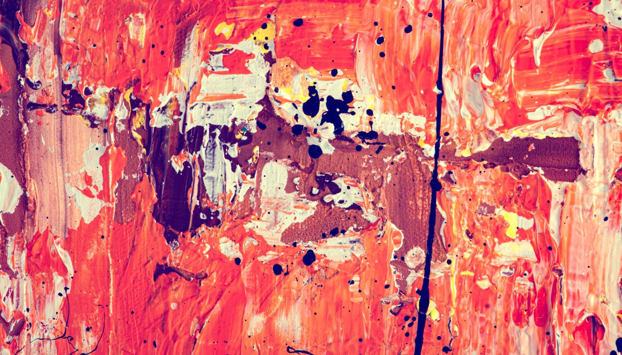 abstract painting medium