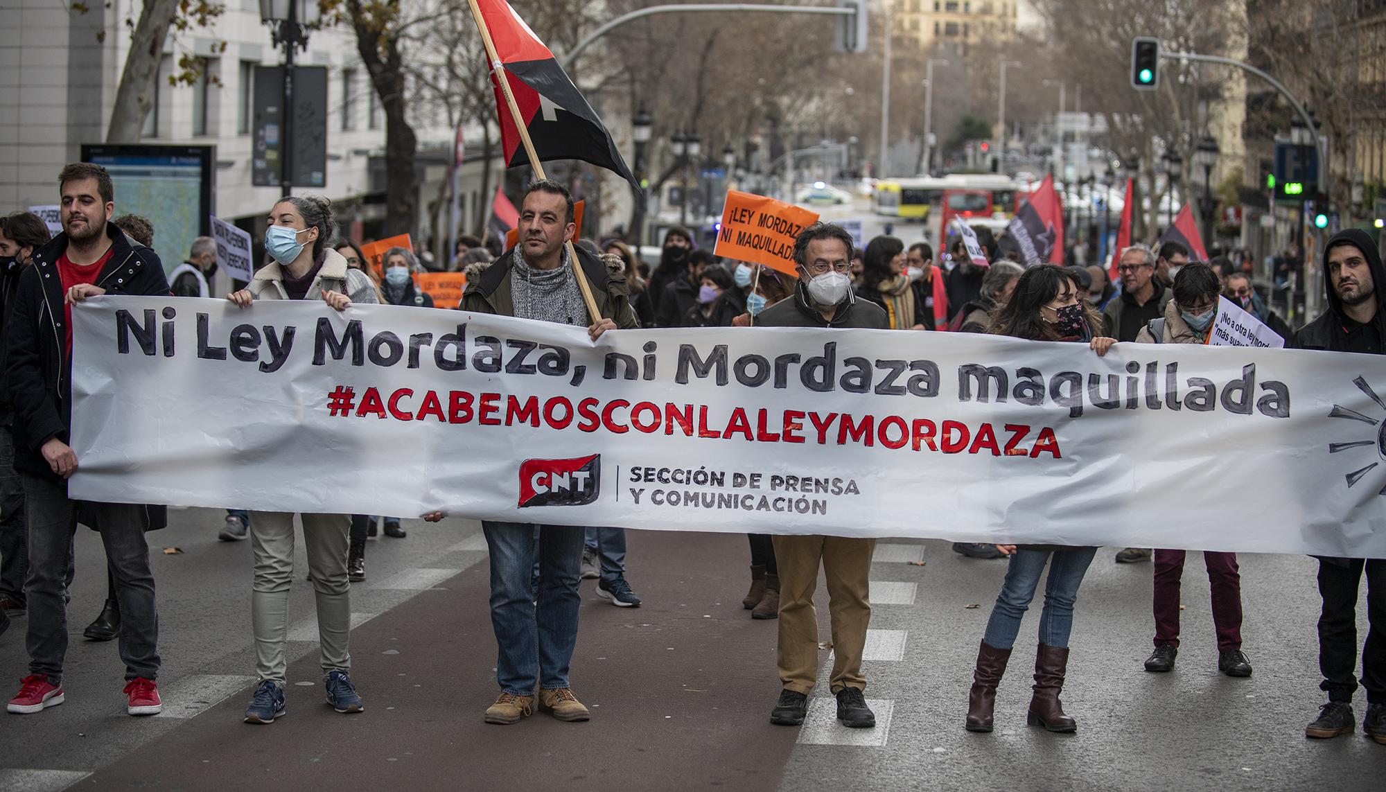 Manifestación No a la ley Mordaza 2022 - 7