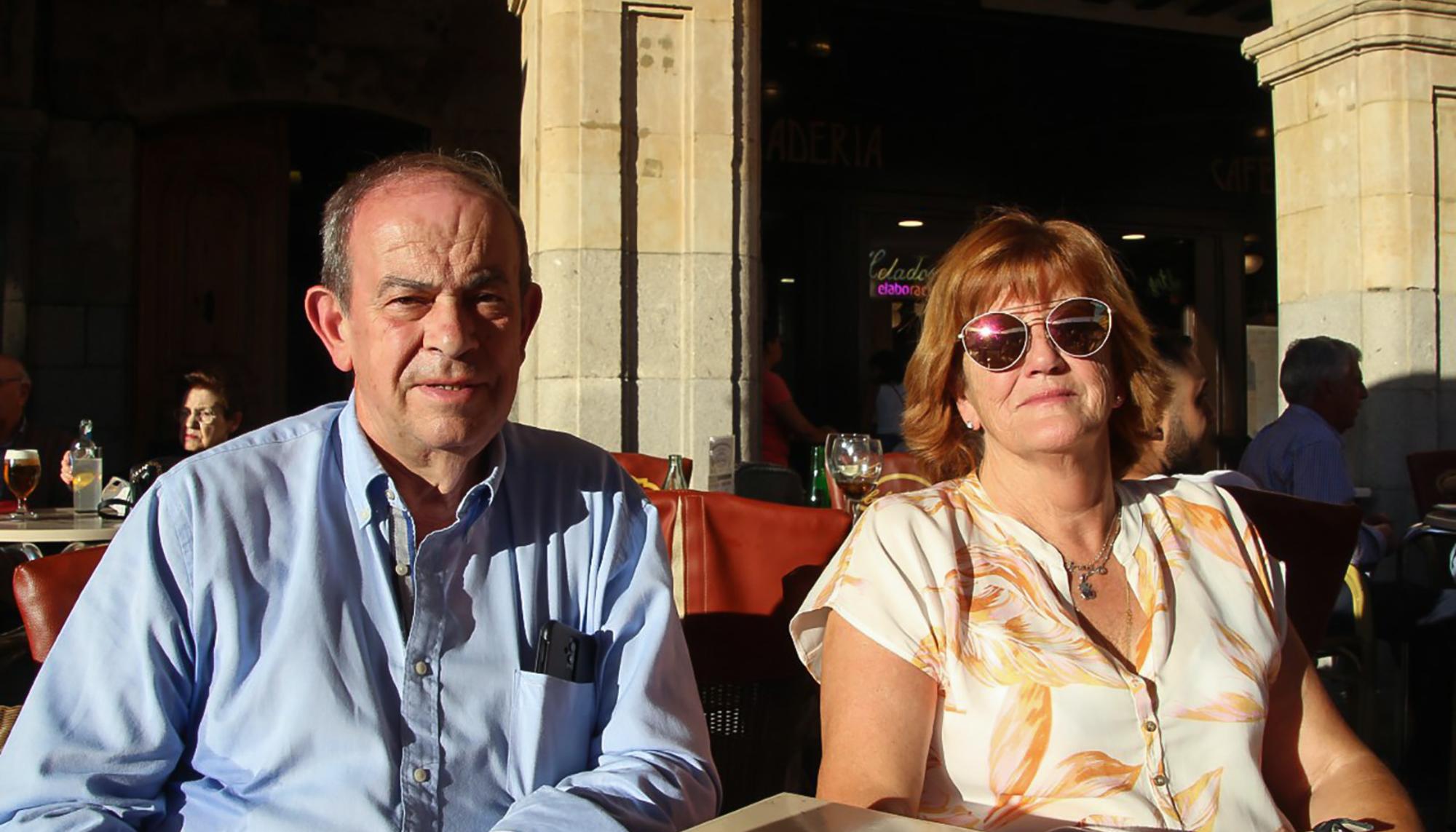 Luisa Vicente y Felipe
