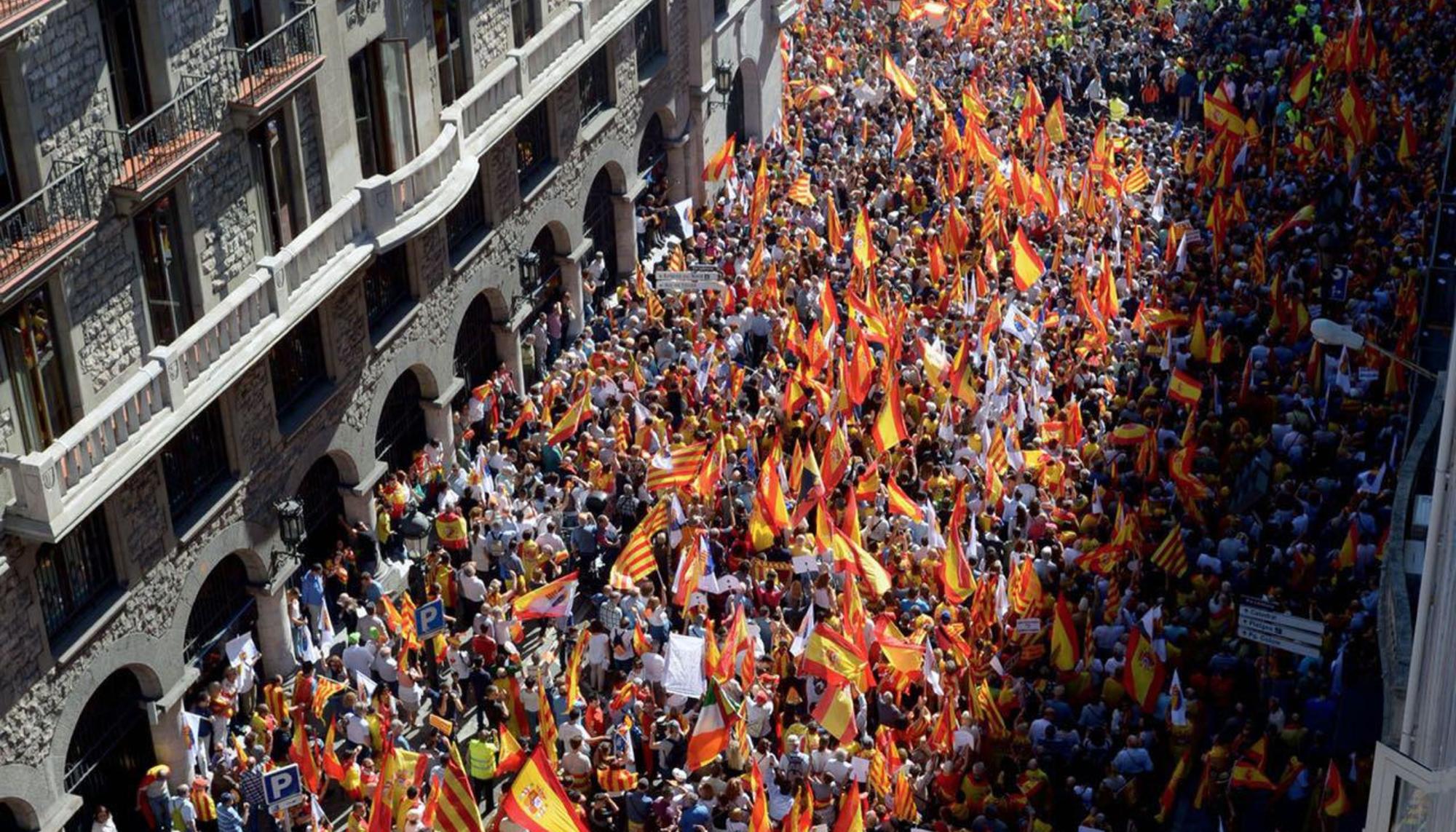 Manifestación Barcelona 8 de octubre