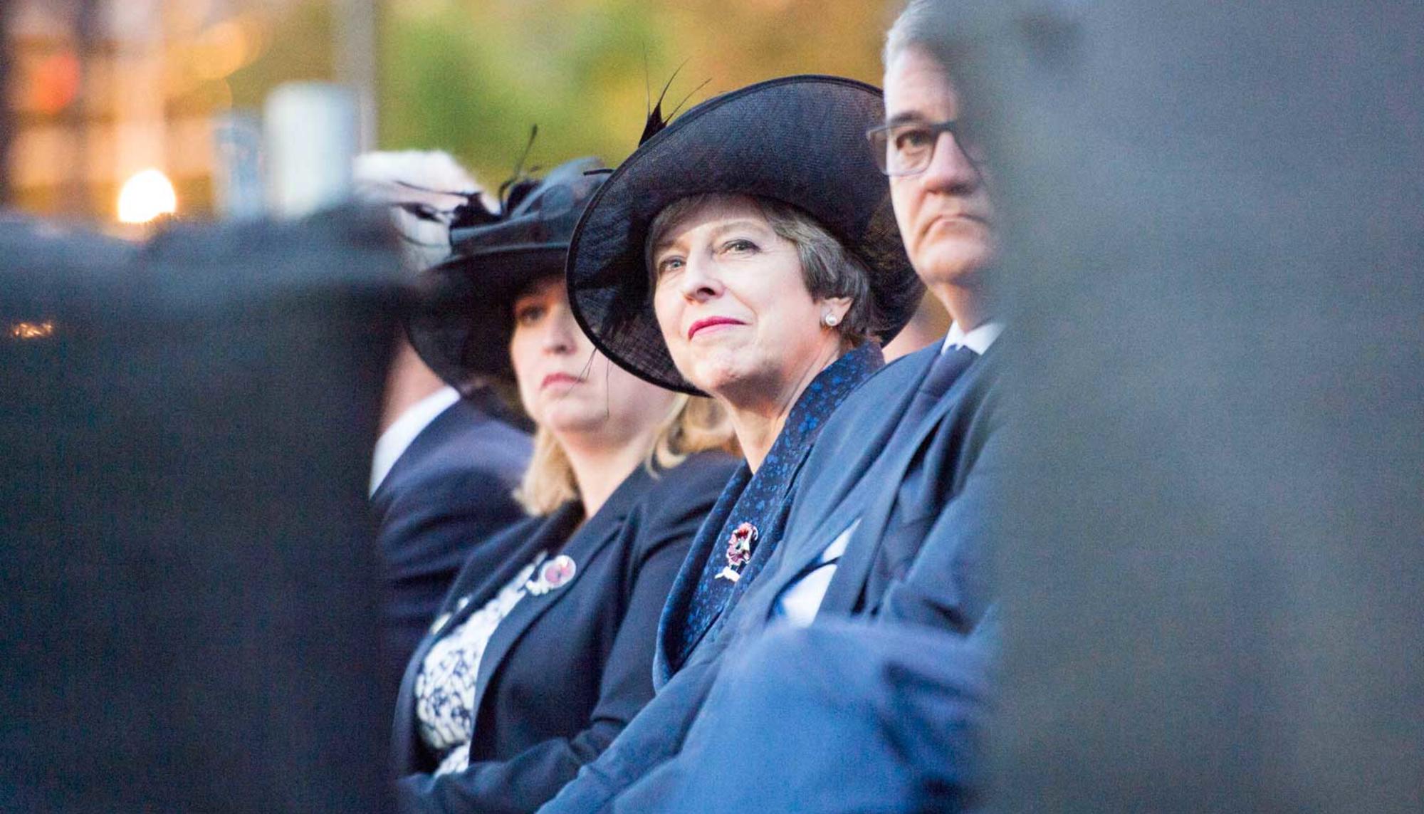 Theresa May de luto