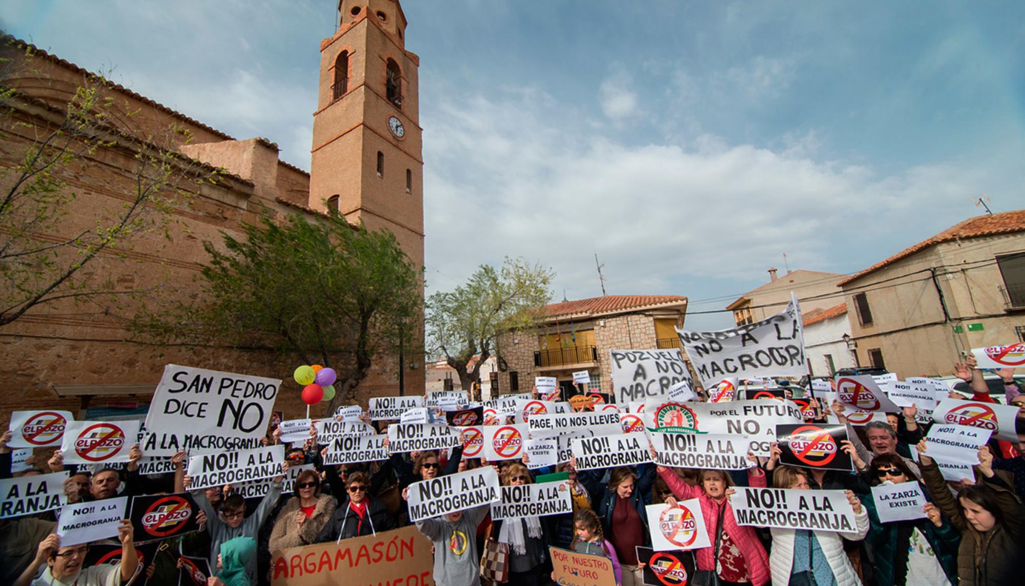 NO a la macrogranja en Pozuelo y Argamasón 