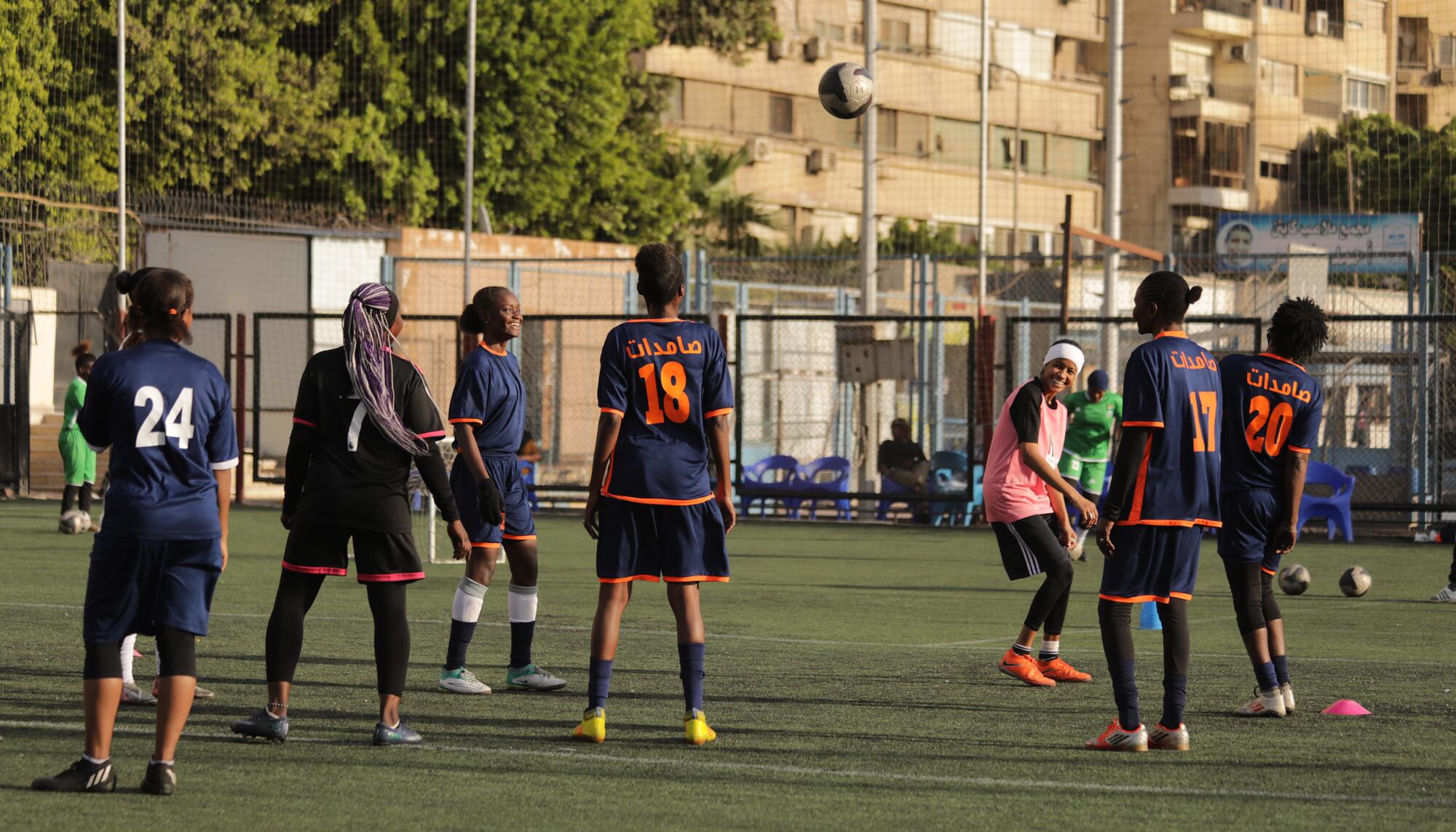 Equipo futbol femenino Sudán - 1