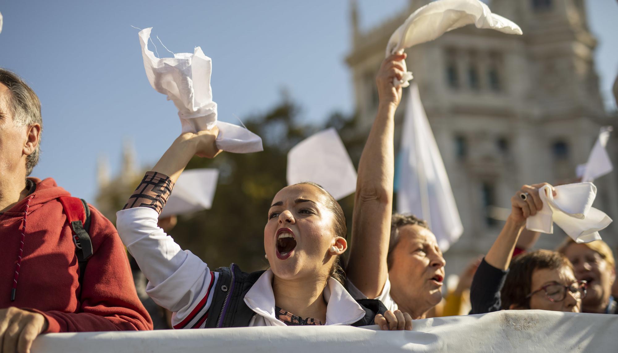 Manifestación por la Sanidad Pública en Madrid - 11