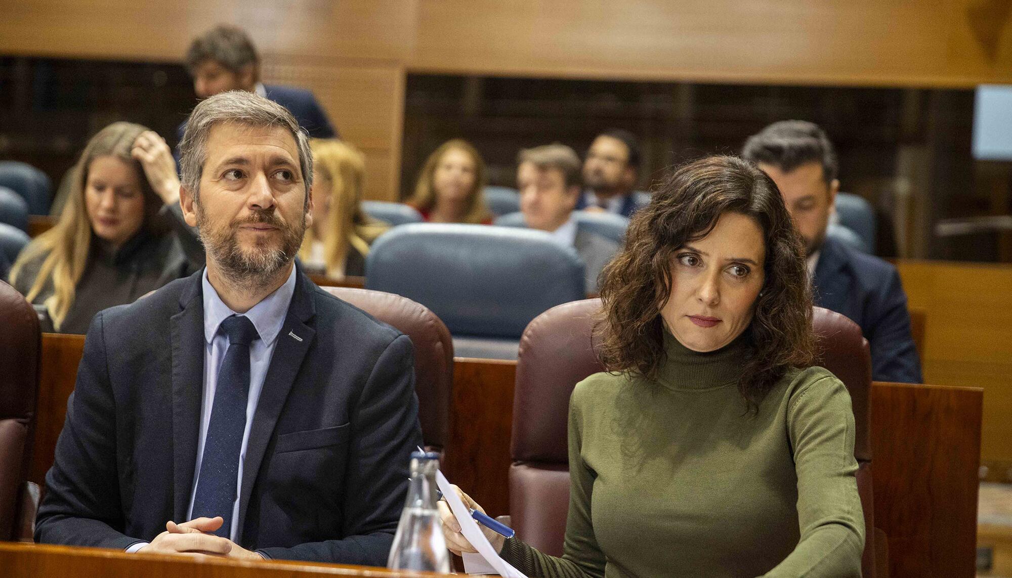 Díaz Ayuso Miguel Ángel García Martín Asamblea