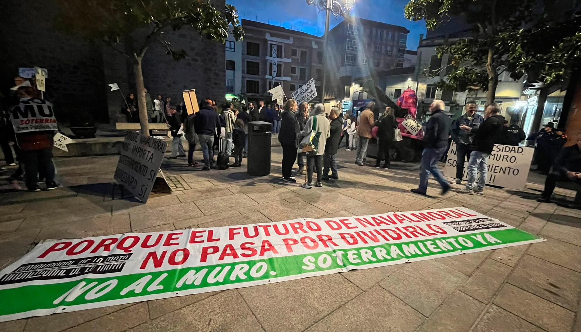 Movilización Navalmoral 25 octubre