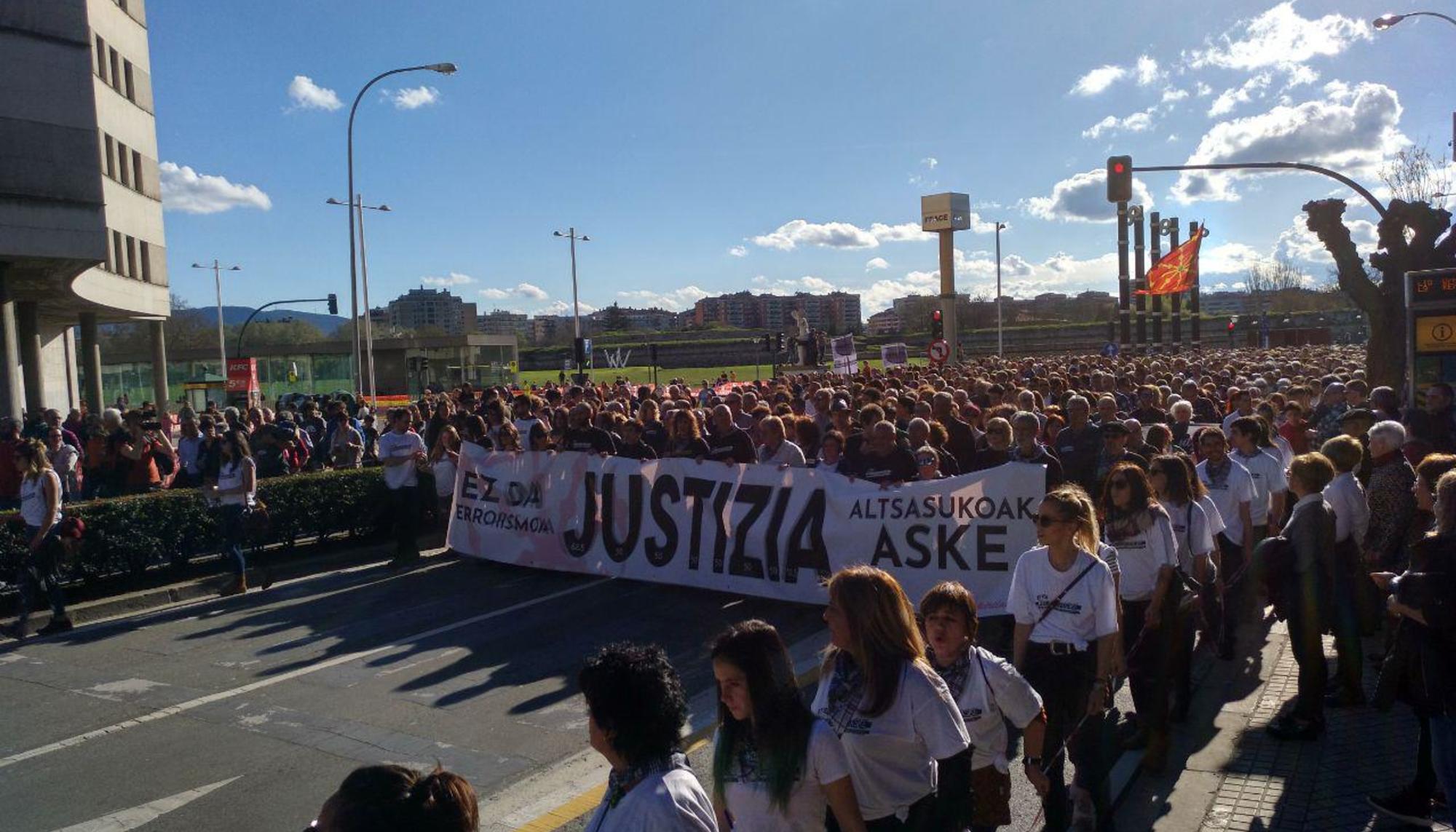 Manifestacion Altsasu