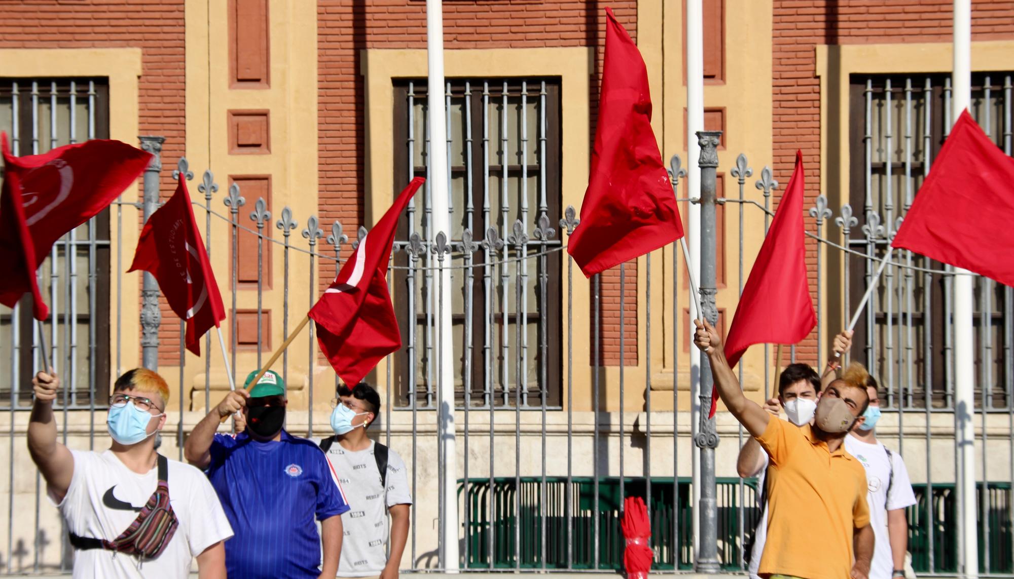 Concentración estudiantes Andalucía 4