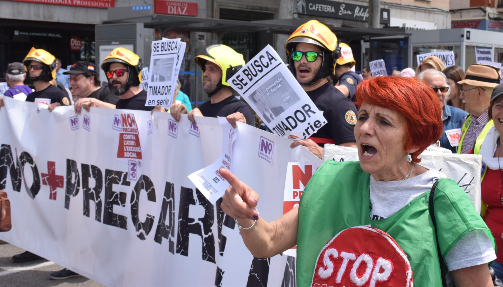 Las marchas contra la precariedad llegan a Madrid