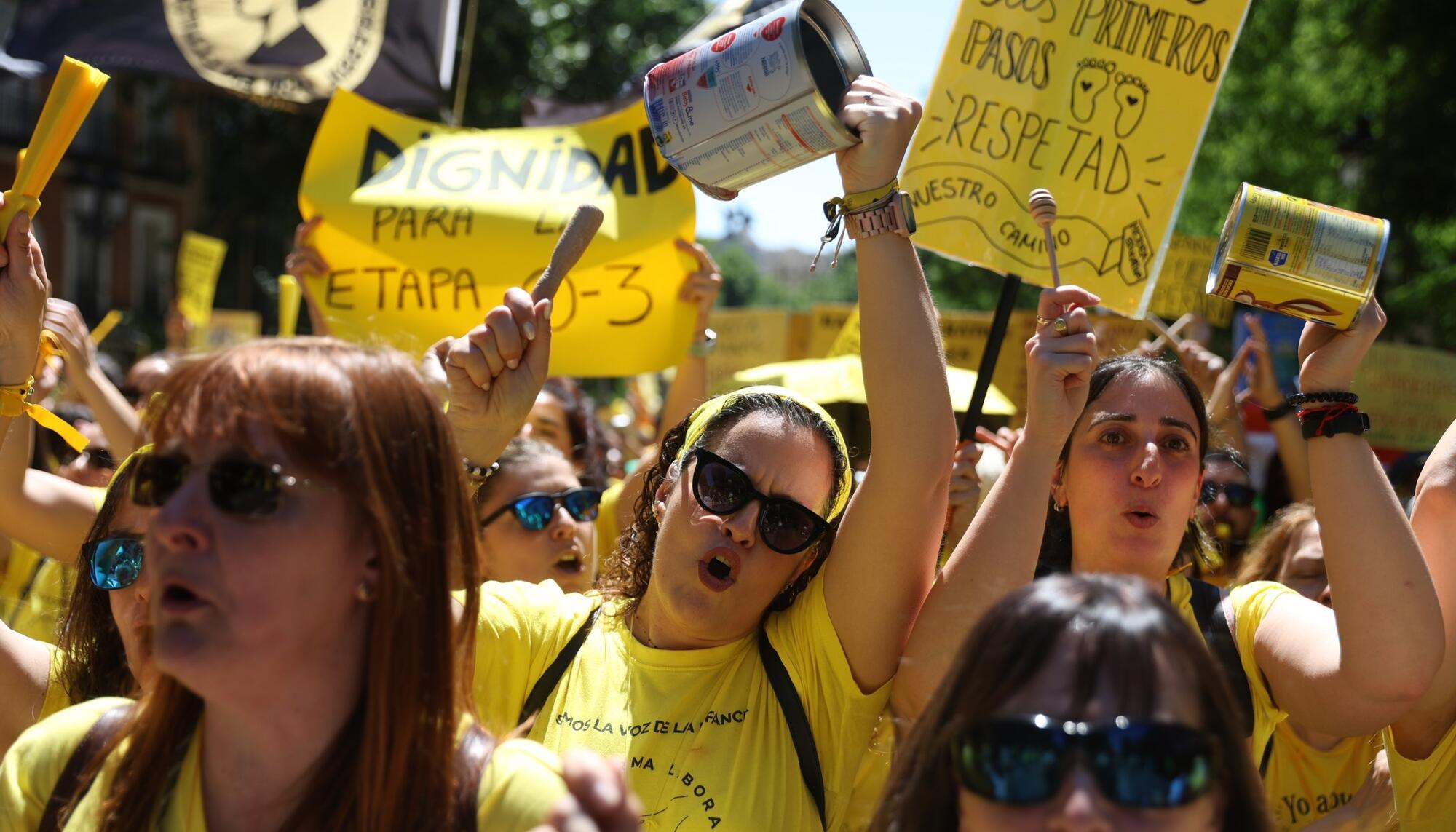 Manifestación Estatal Educación Infantil 1