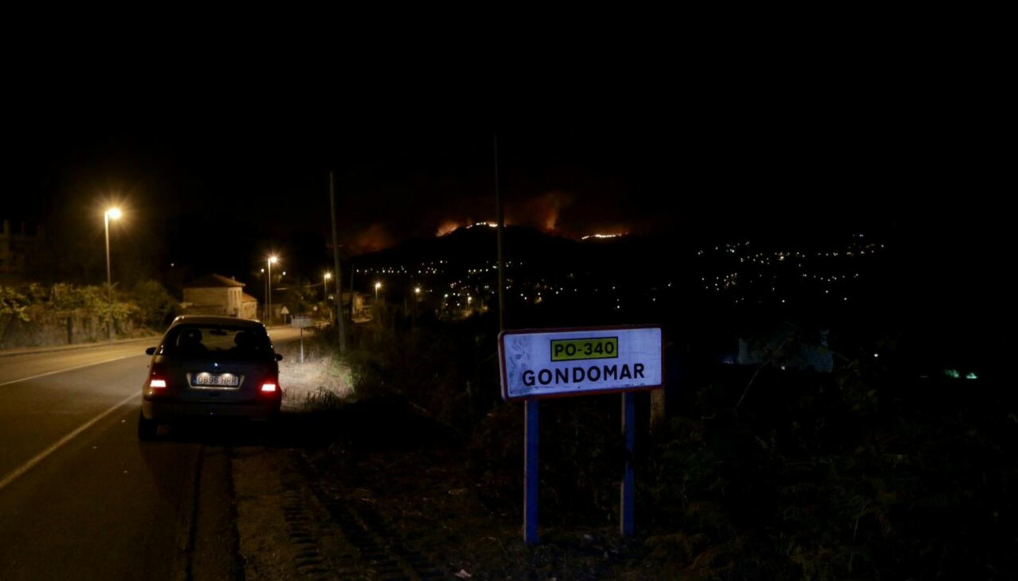 lumes en Galicia agravados polo Ophelia